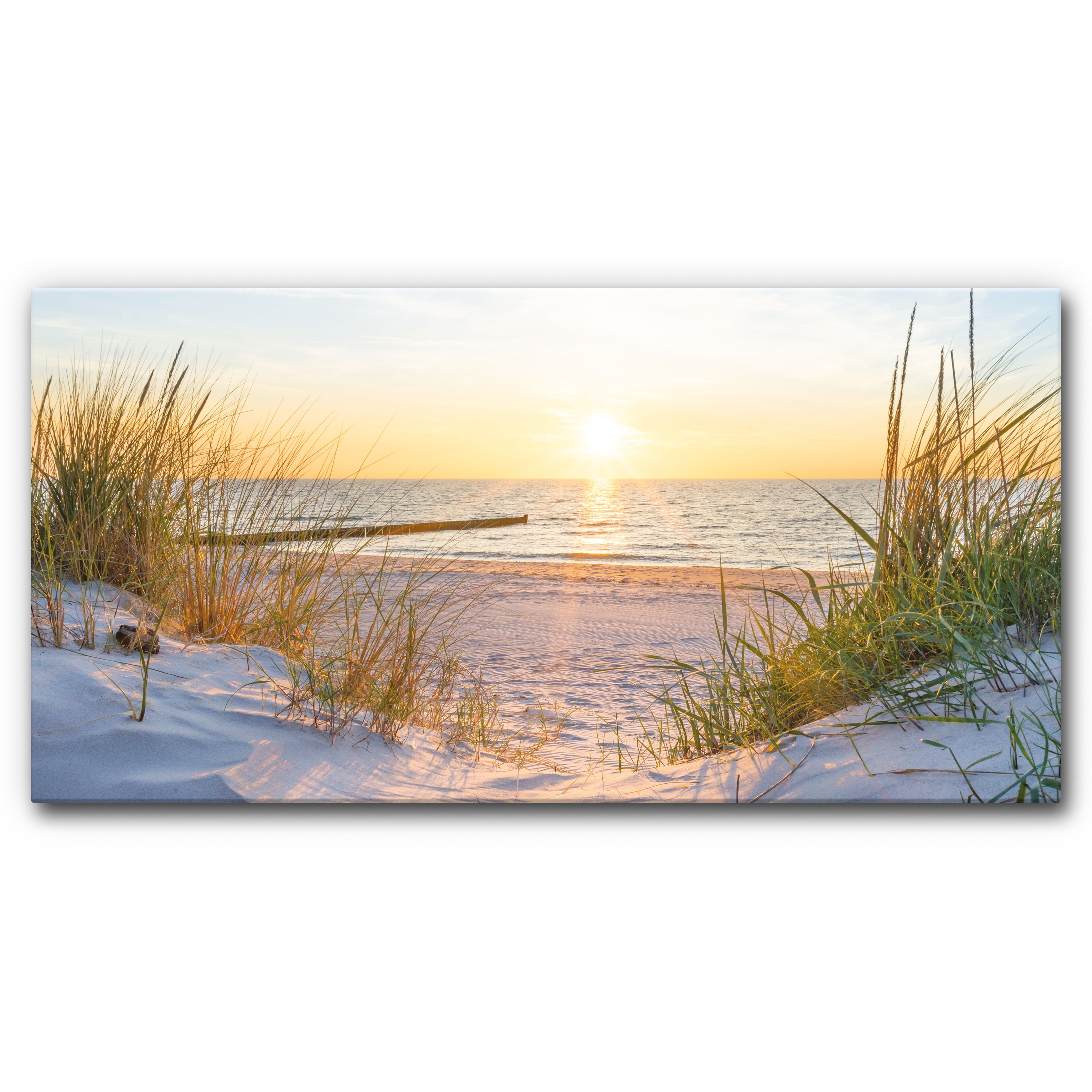 Afficher le produit Sound Absorbing Acoustic Frame Motif Düne 3 du fabricant Akustikbild-Manufaktur