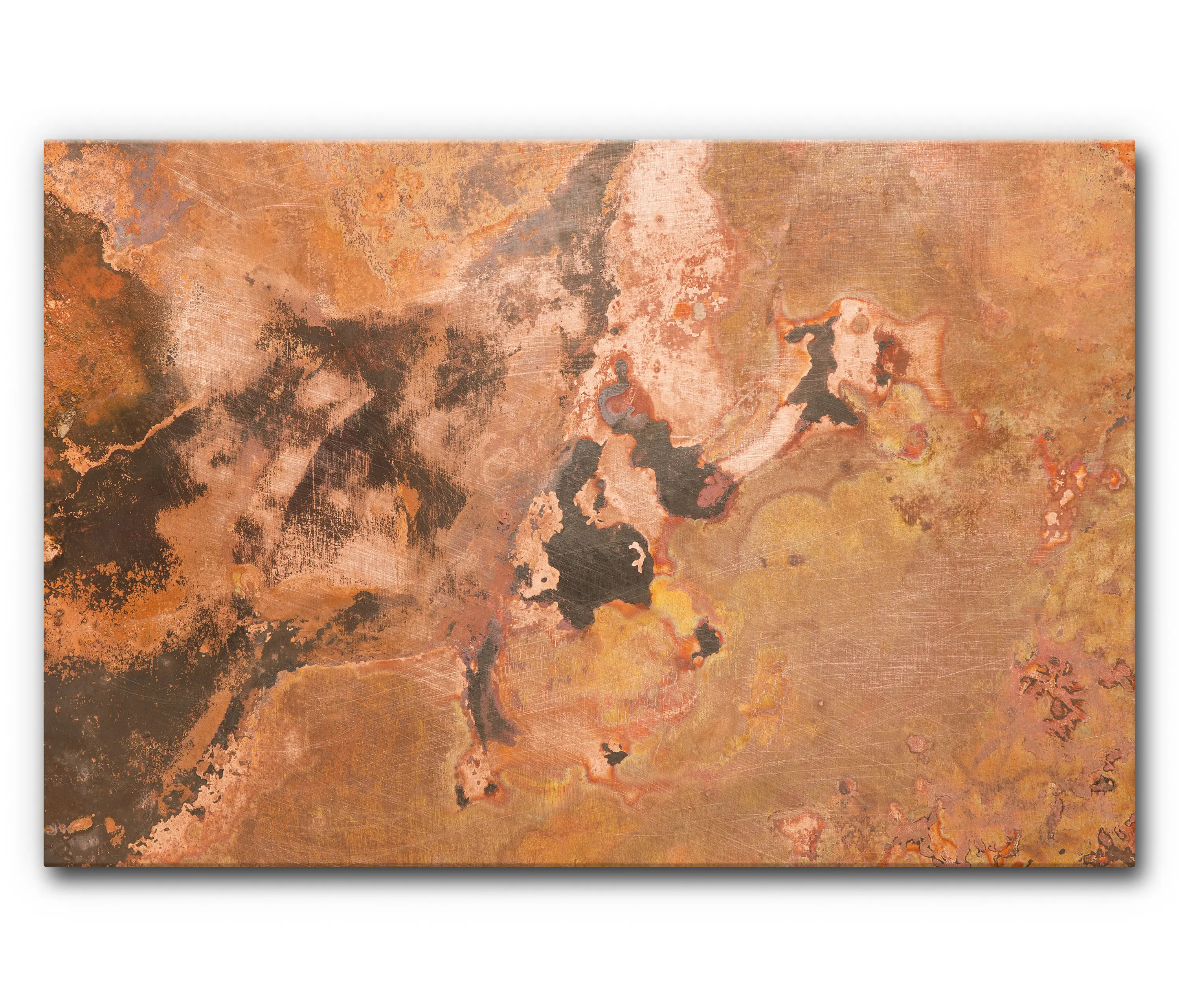 Akustikbild-Manufaktur - Sound Absorbing Acoustic Frame Motif Kupfer 3