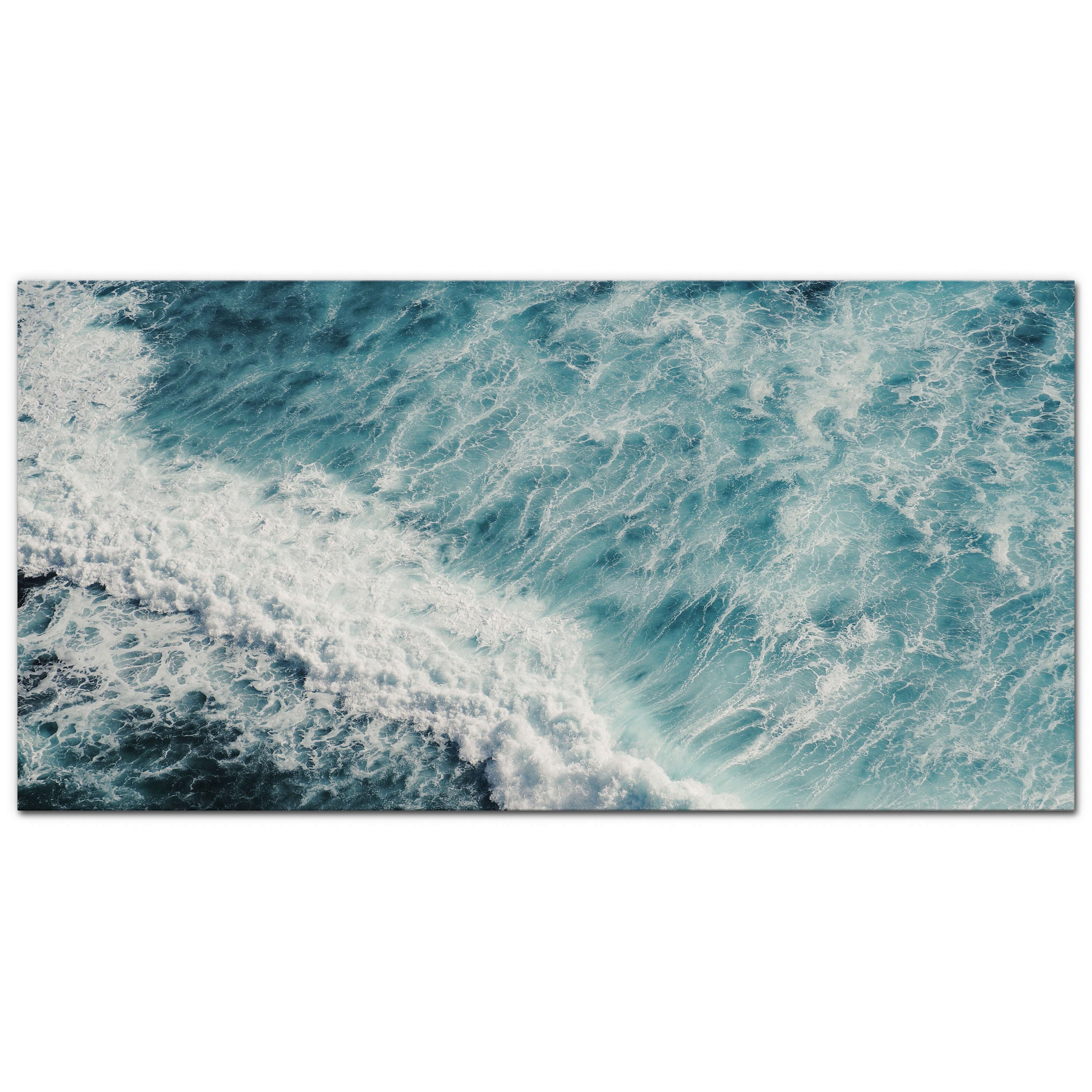 Afficher le produit Sound Absorbing Acoustic Frame Motif Moving Water du fabricant Akustikbild-Manufaktur