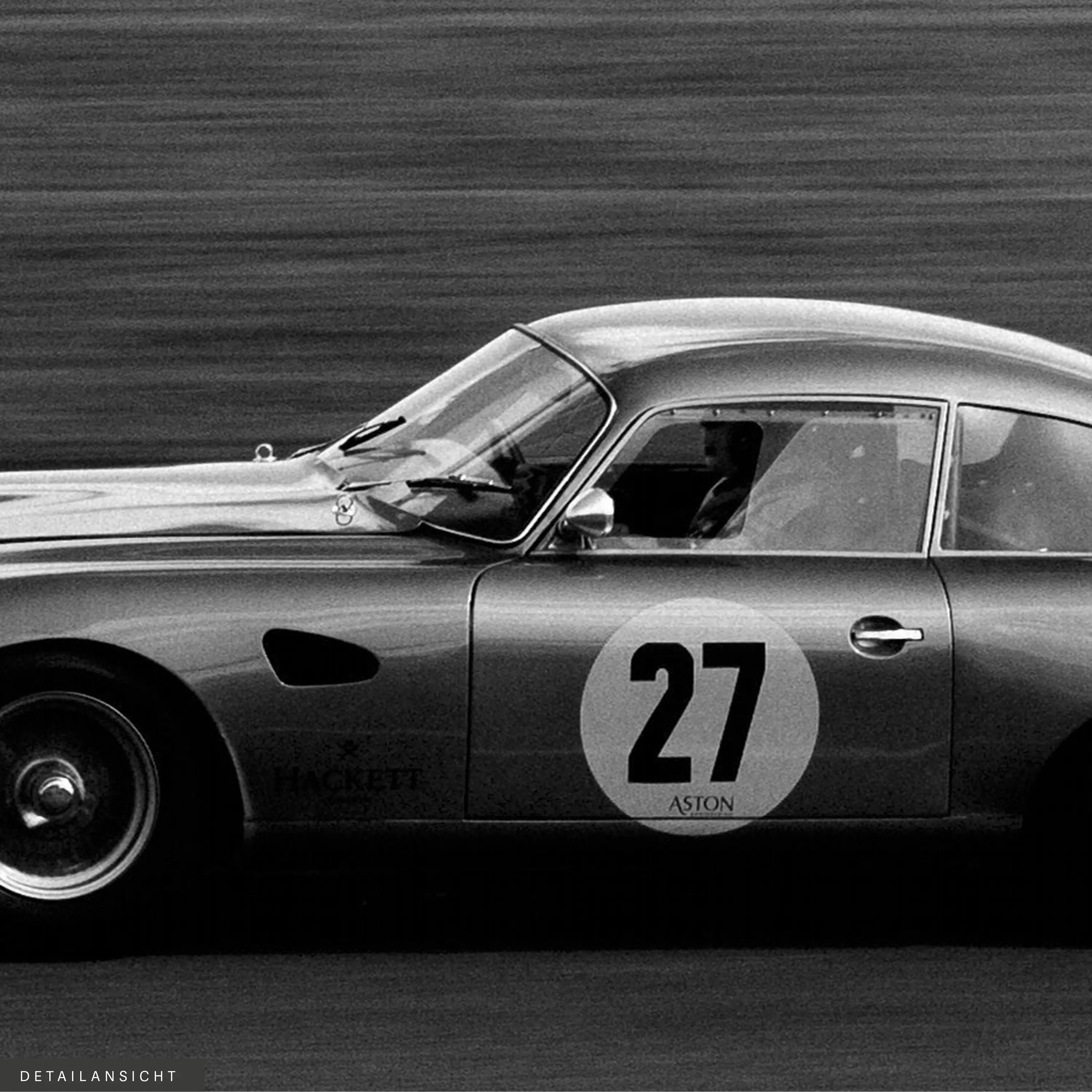 Akustikbild-Manufaktur - Schallabsorber Akustikbild Oldtimer Rennen