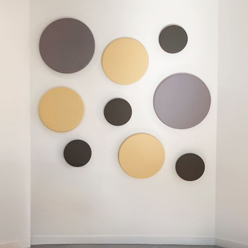 Produkt OLC ūnus Wall – Round absorbers for the wall des Herstellers Akustikbild-Manufaktur anzeigen
