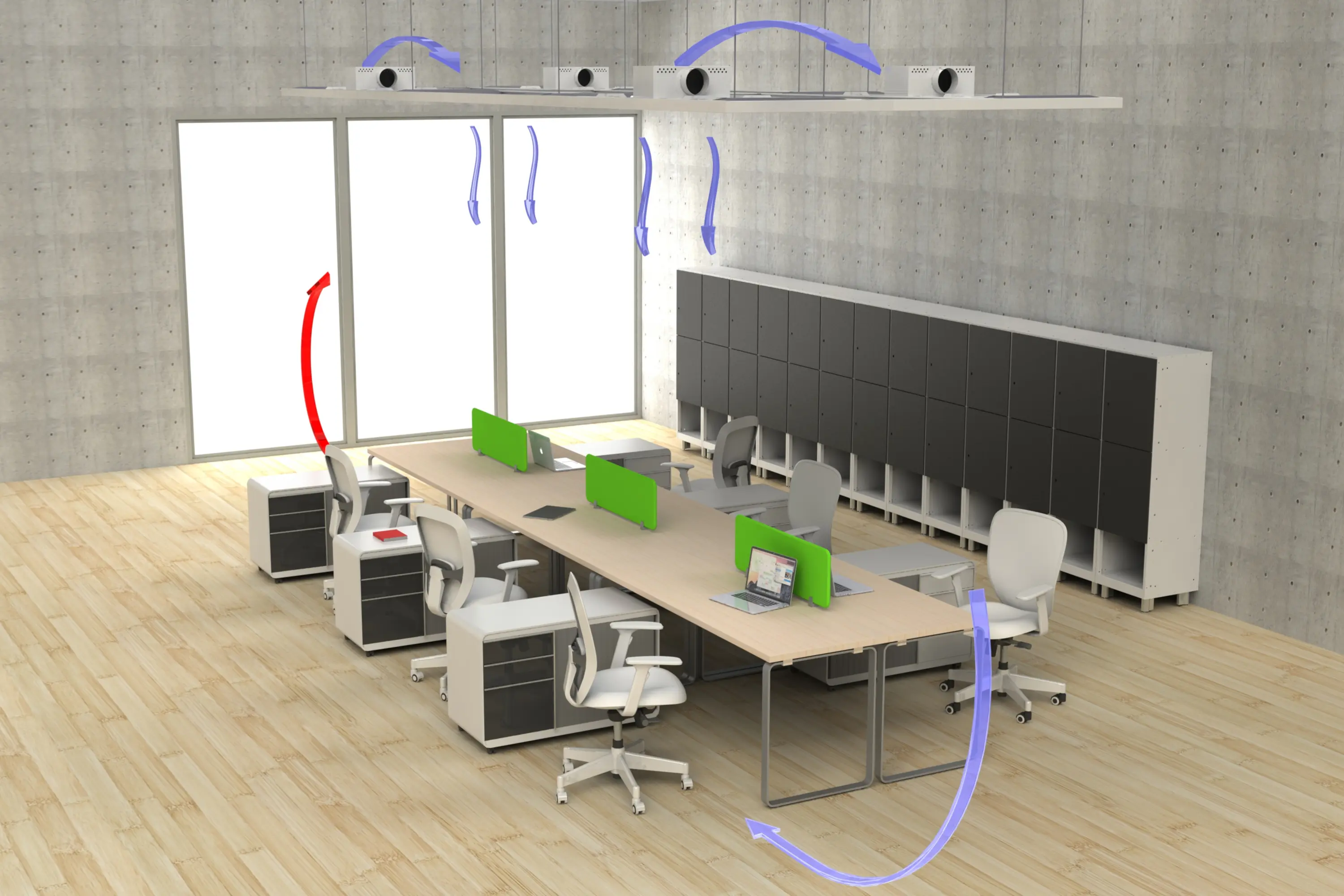 Barcol-Air - Hybrid Chilled Ceiling Module U4x