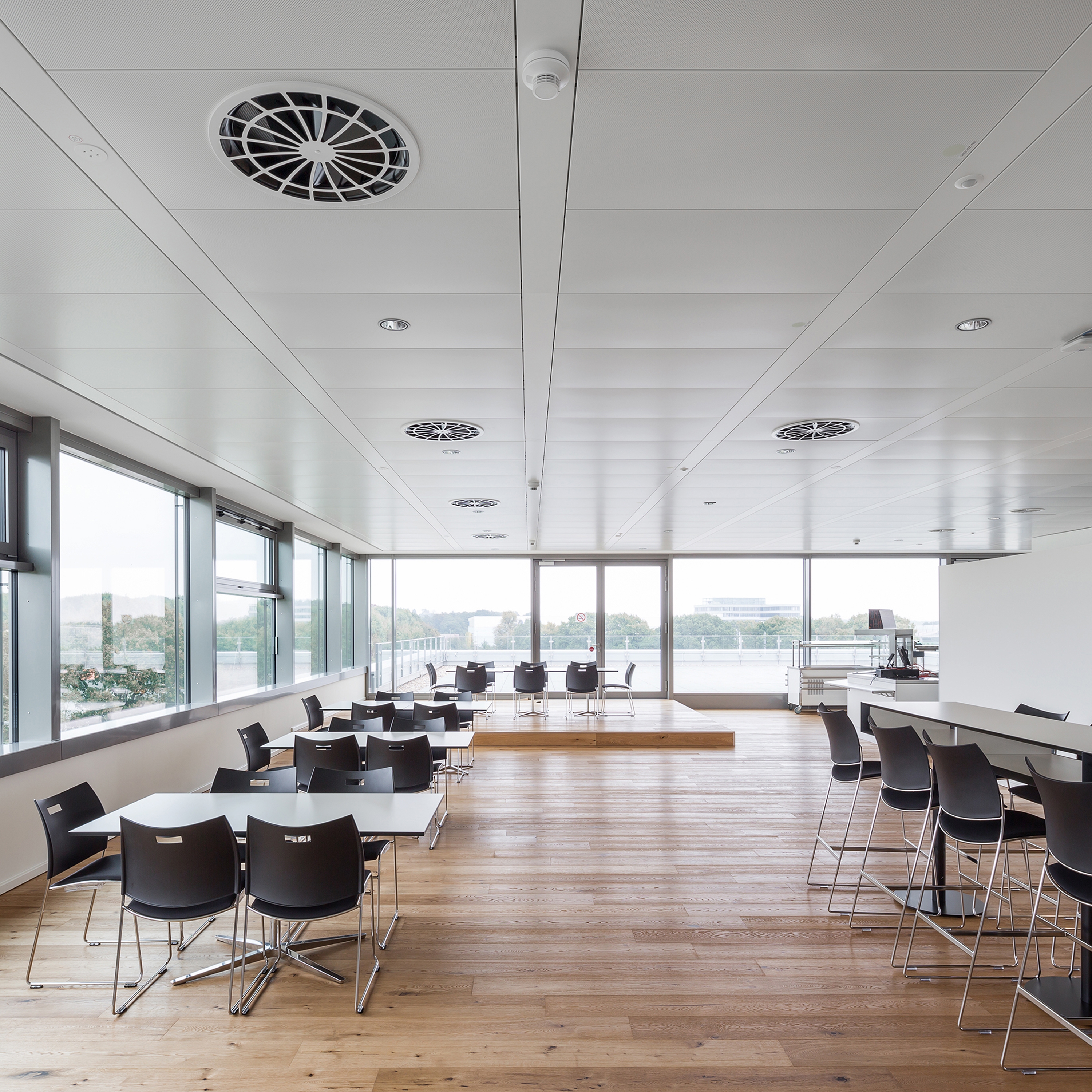 Display product Chilled Metall Ceiling A11 from manufacturer Barcol-Air
