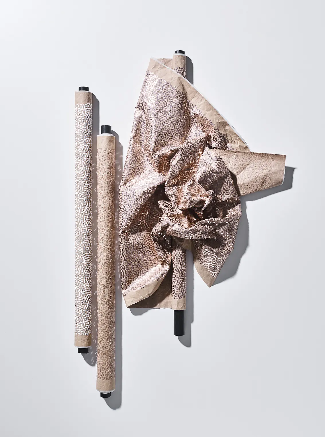Jakob Schlaepfer - Papierpaille col. 101 ecru/transparent