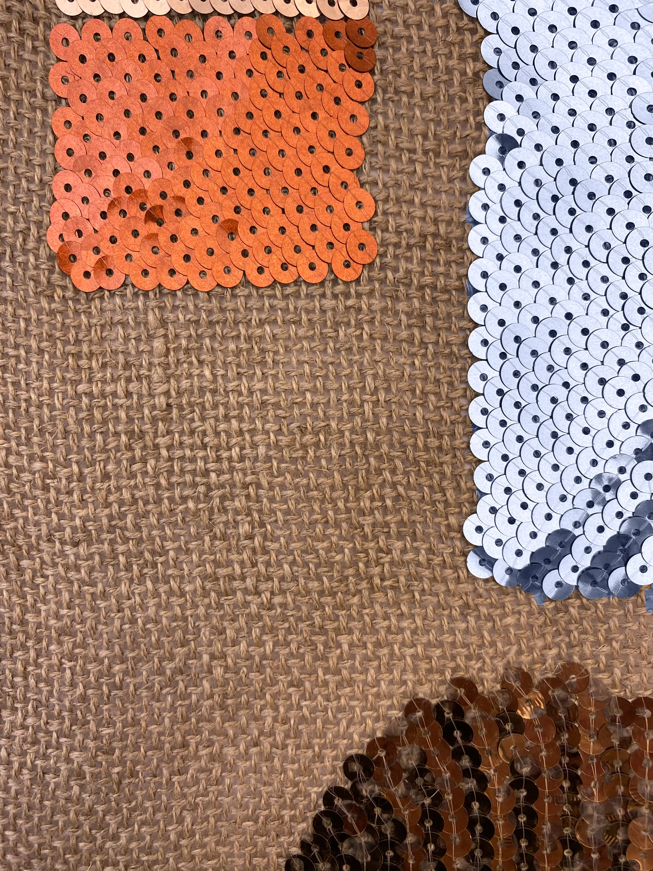 Jakob Schlaepfer - Linopaille col. 101 linen/brown/blue