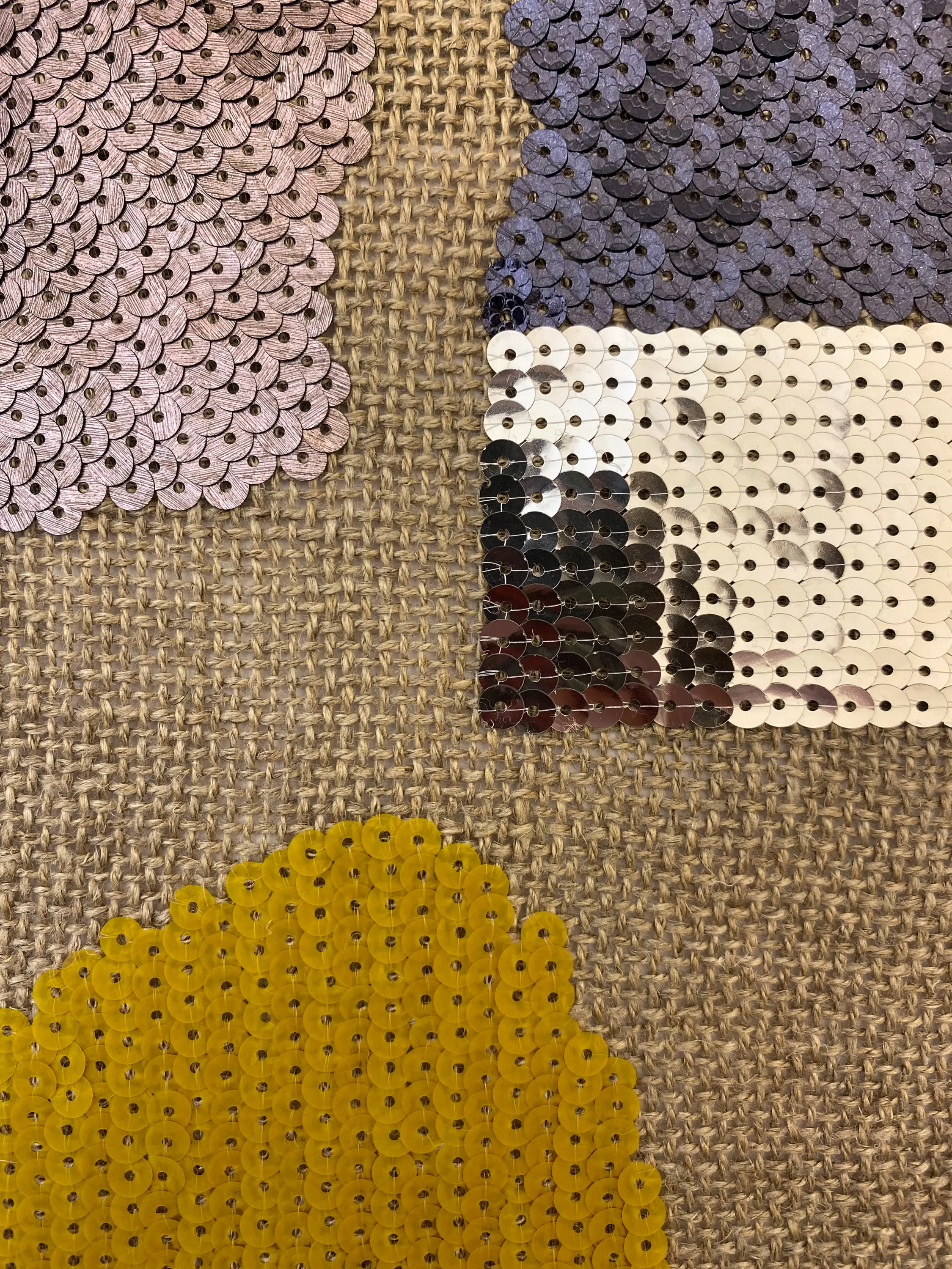 Jakob Schlaepfer - Linopaille col. 102 linen/yellow/gray