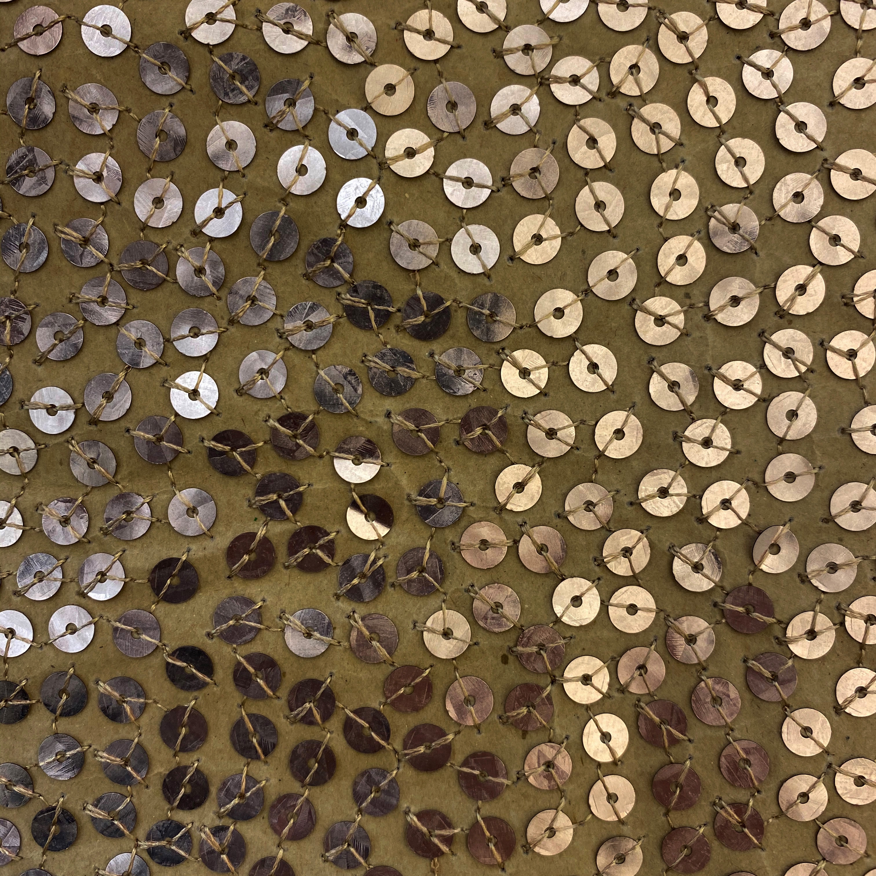 Papierpaille col. 102 ecru/copper