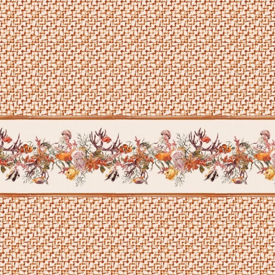 Mostrar el producto Fish Promenade | Orange del fabricante Absoluta Collection