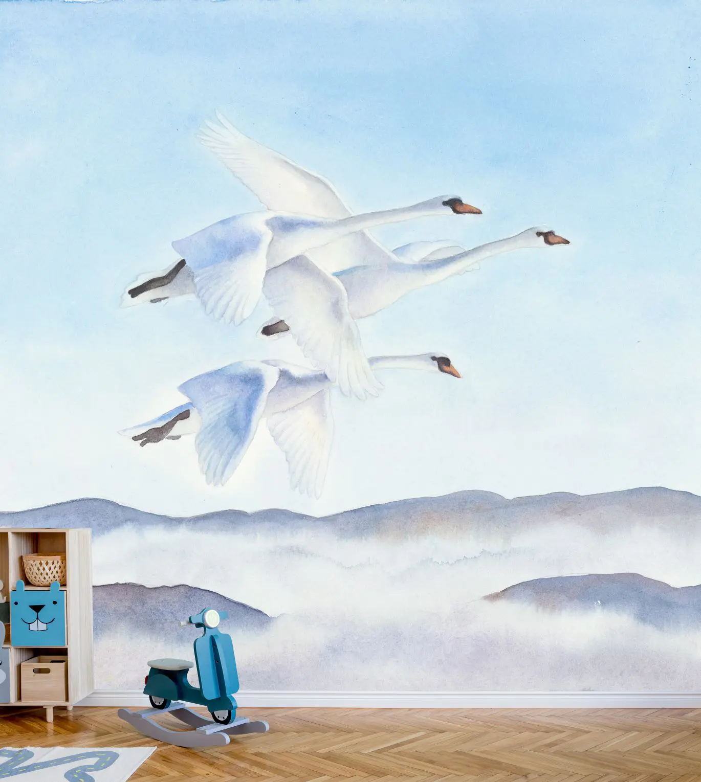 Absoluta Collection - Flying Swans