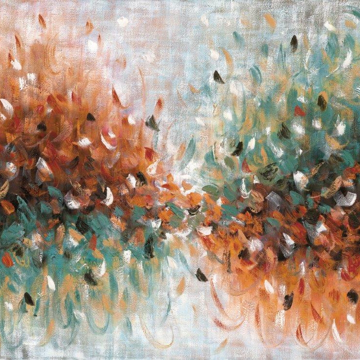 Wildflower | Orange/Green