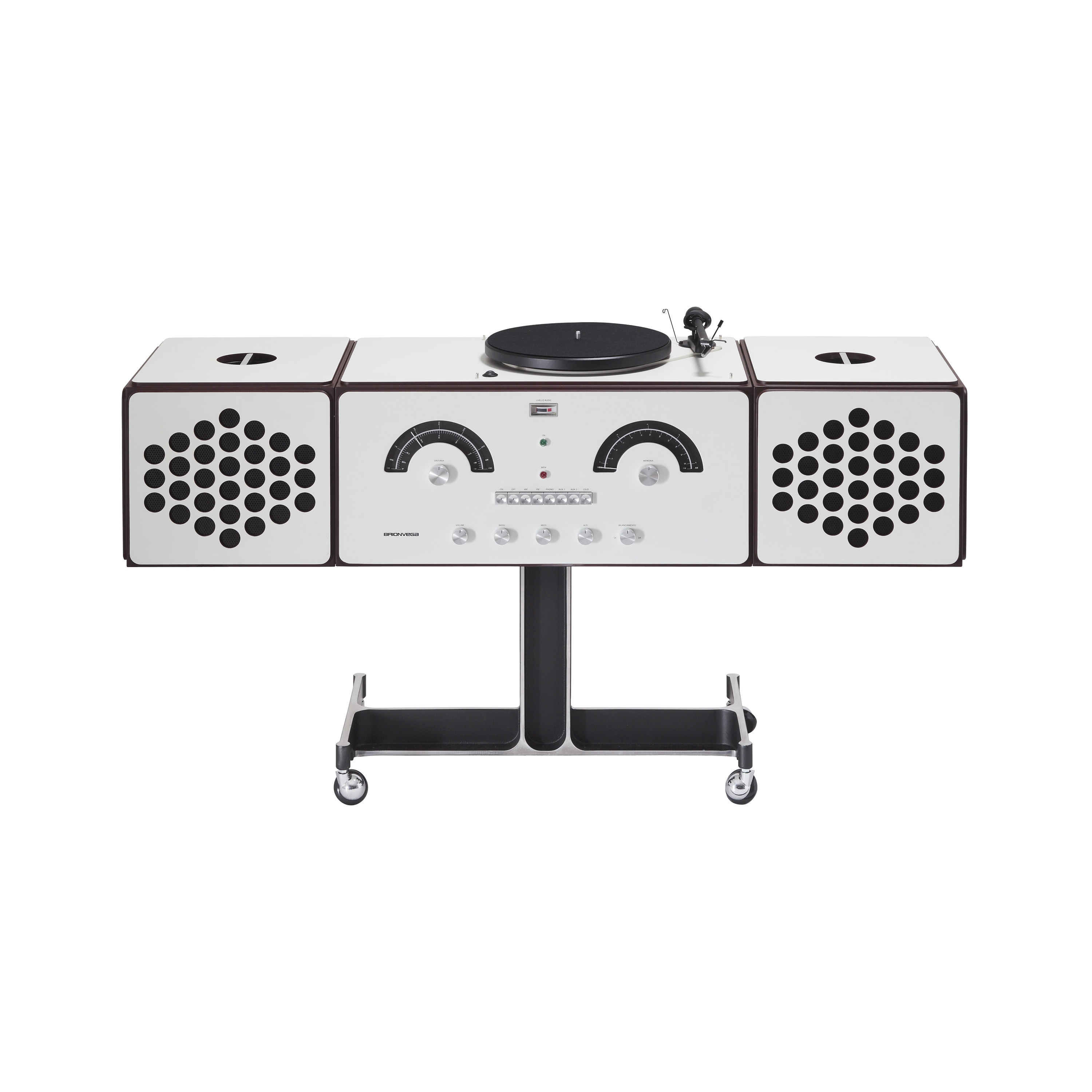 Display product Radiofonografo | rr226-fo-st-Bianco from manufacturer Brionvega