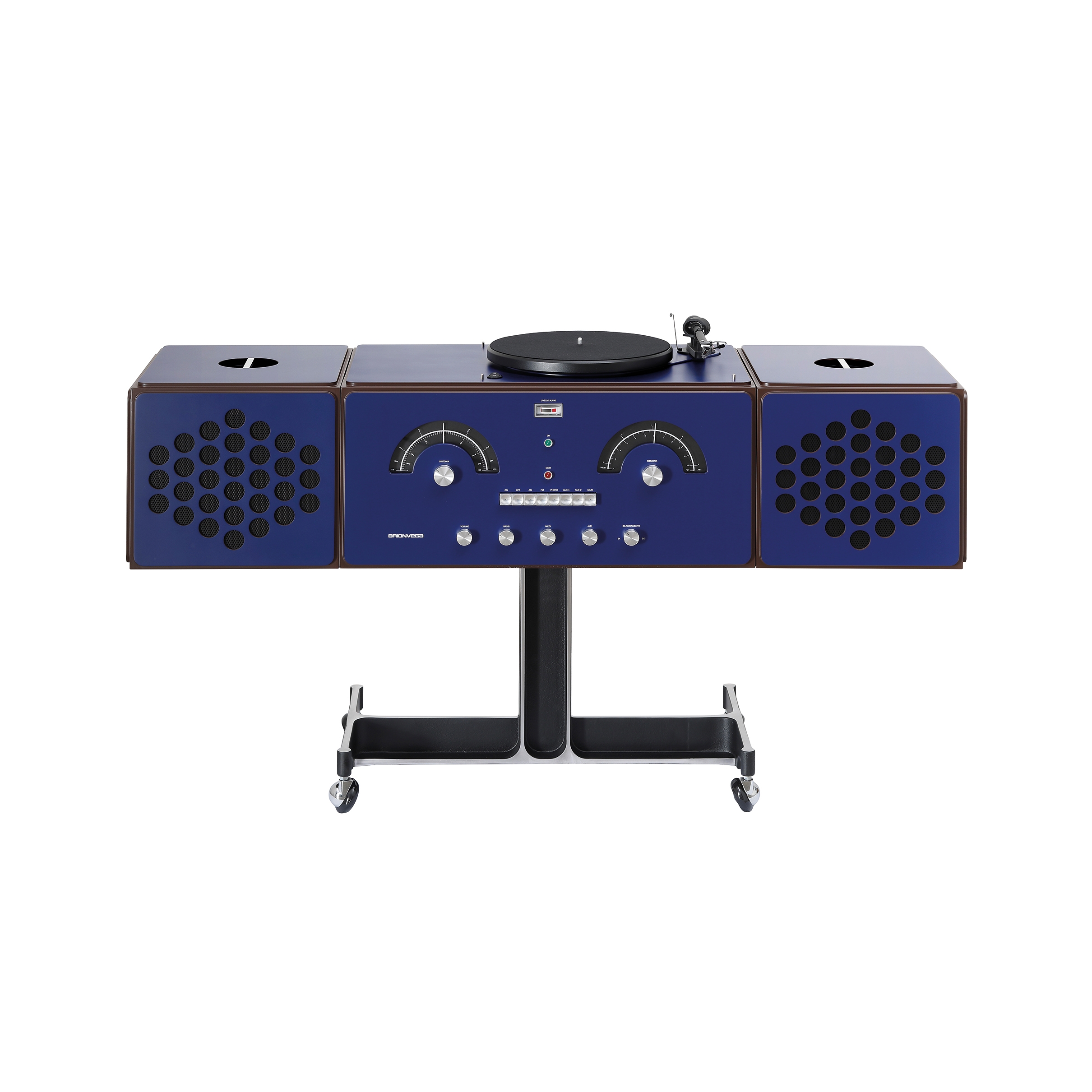 Display product Radiofonografo | rr226-fo-st-Blu from manufacturer Brionvega