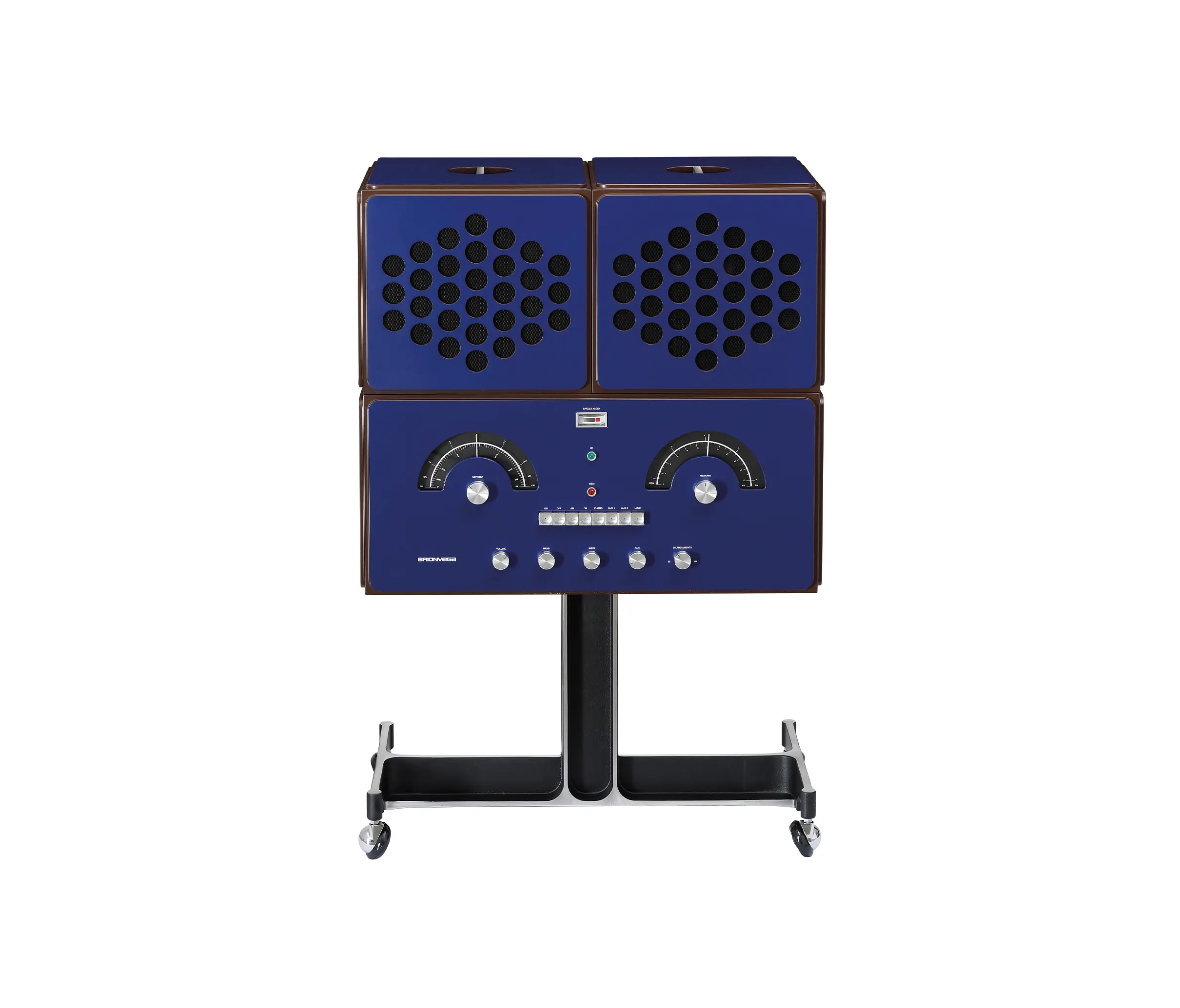 Brionvega - Radiofonografo | rr226-fo-st-Blu