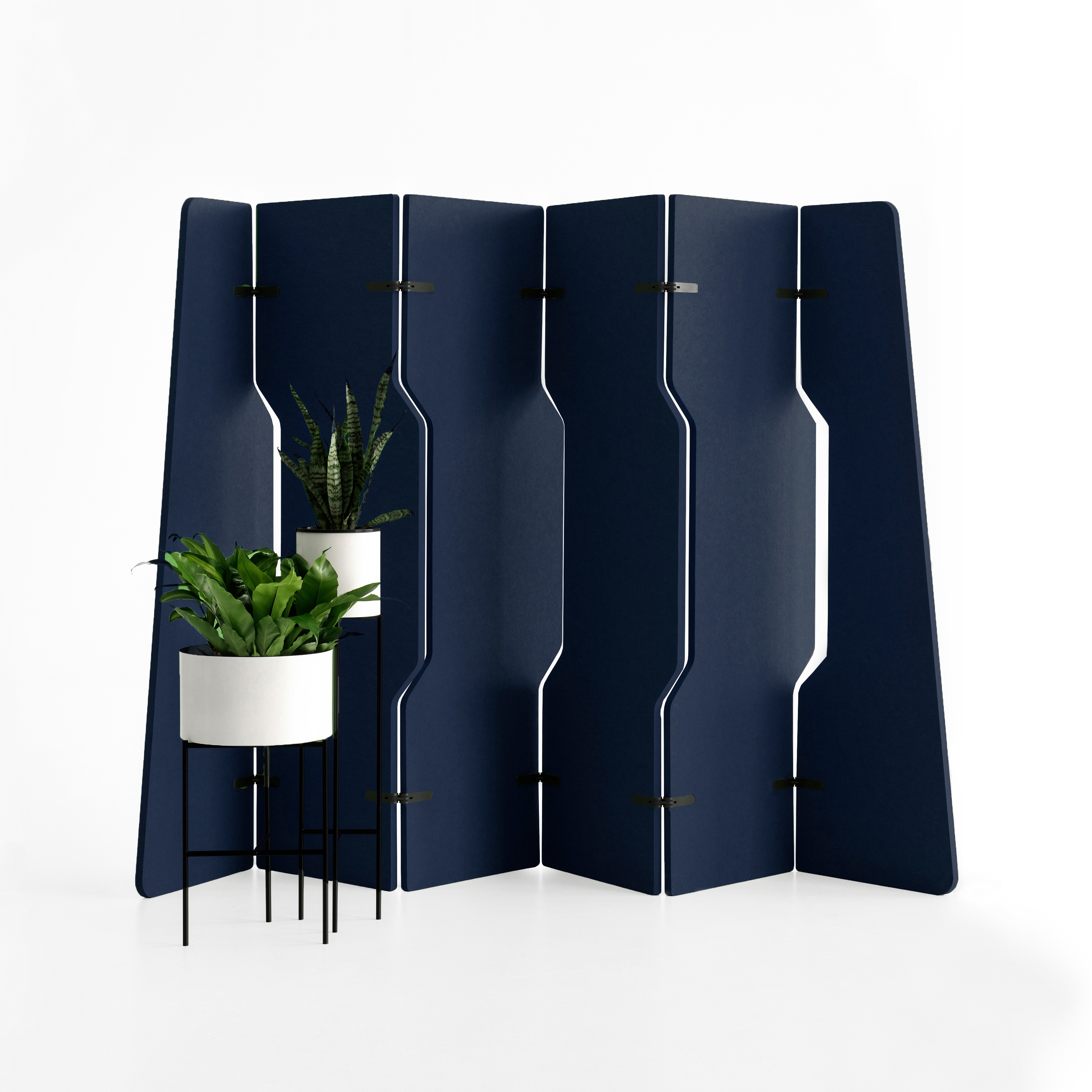 Display product Free- Standing Space divider | EchoPanel® Platoon from manufacturer Woven Image