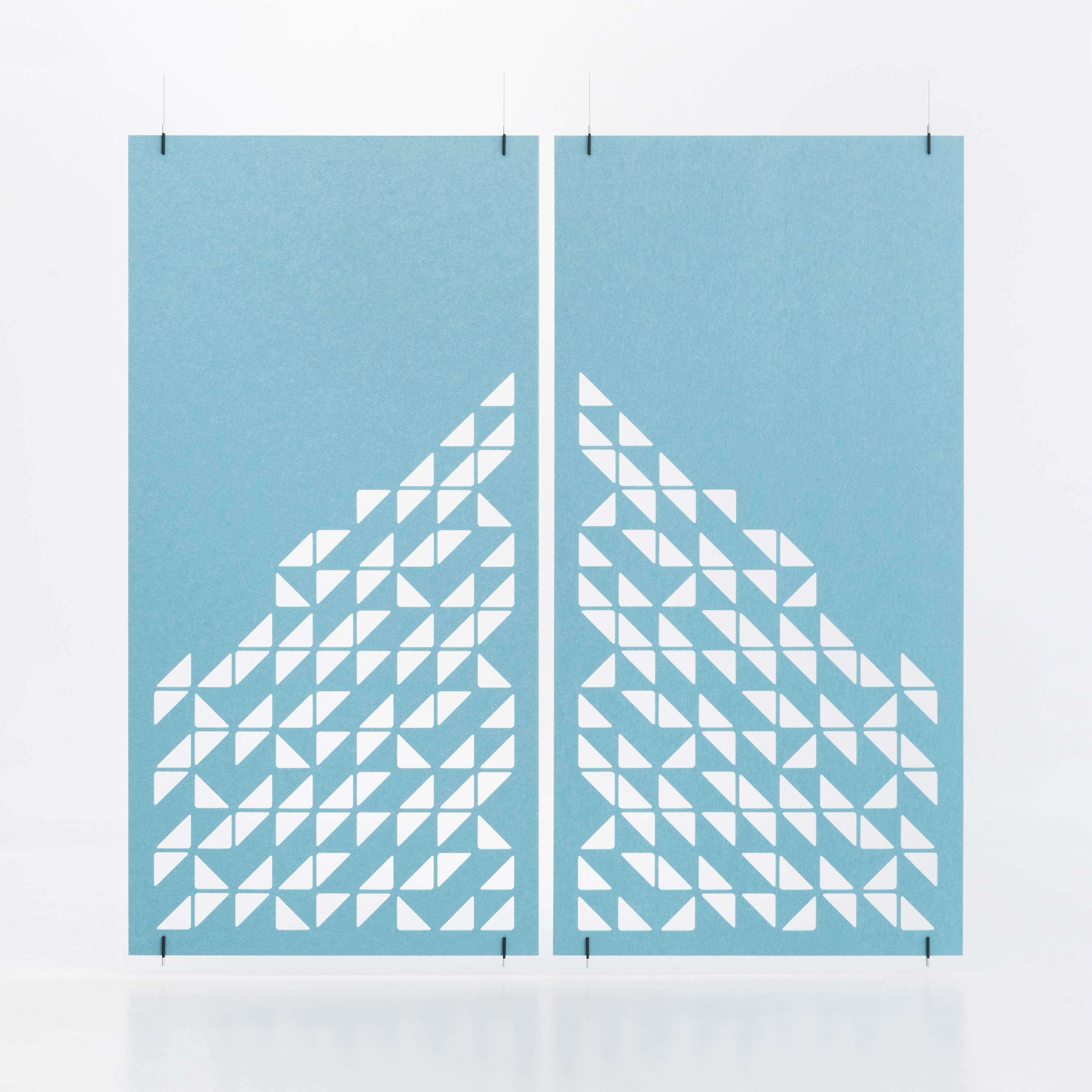 Display product Hanging Pendents | EchoPanel® Tandem from manufacturer Woven Image