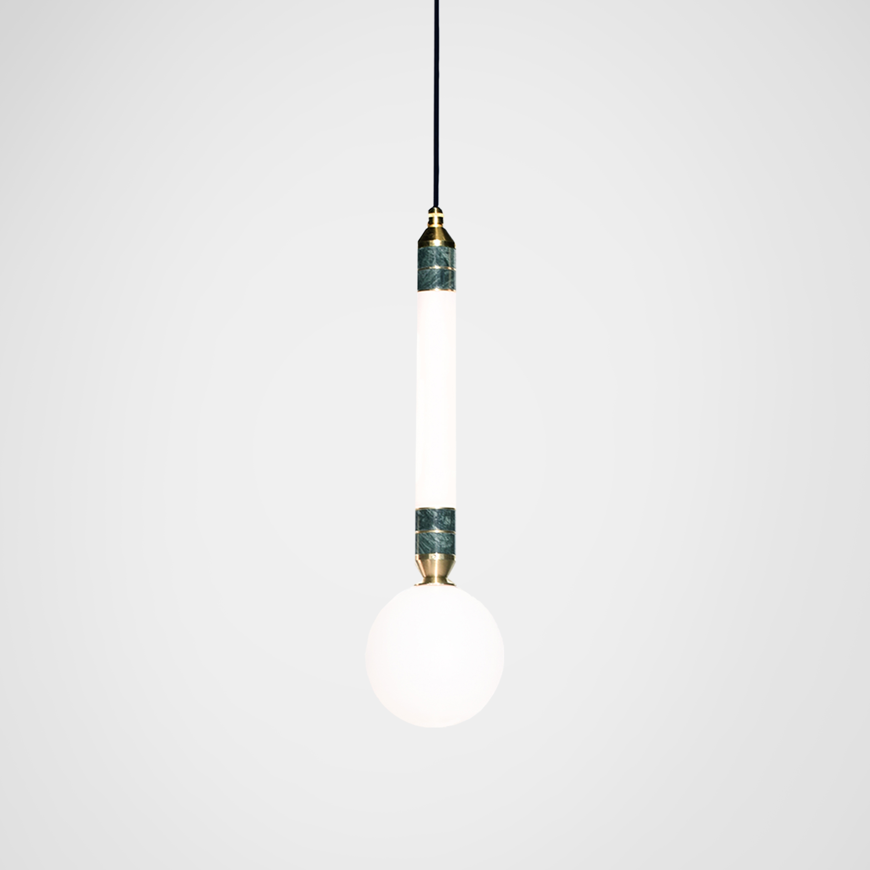 Mostrar el producto Greenstone Pendant - Small del fabricante Marc Wood Studio