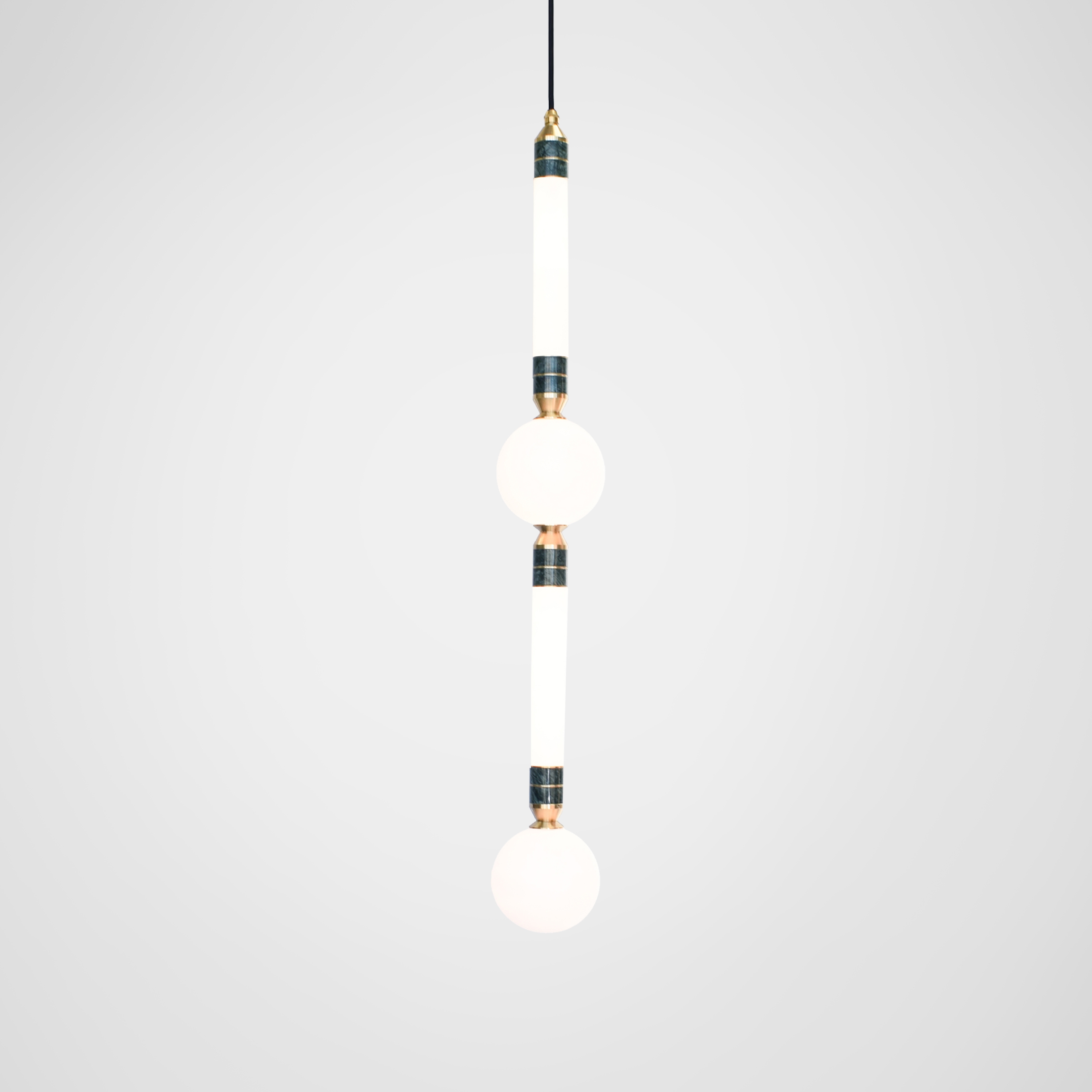 Mostrar el producto Greenstone Pendant - Large del fabricante Marc Wood Studio