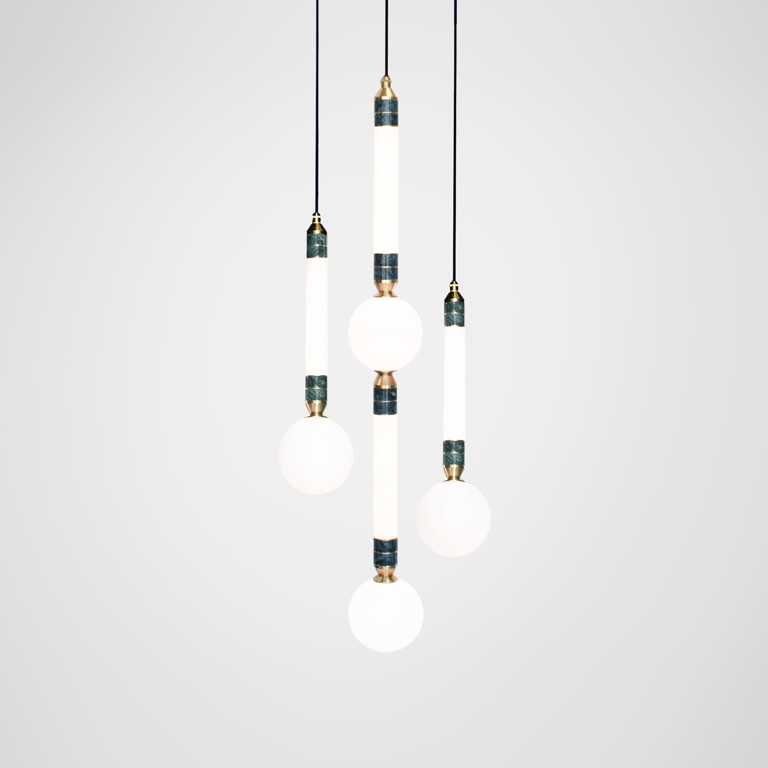 Mostrar el producto Greenstone Cluster - 3 Piece del fabricante Marc Wood Studio
