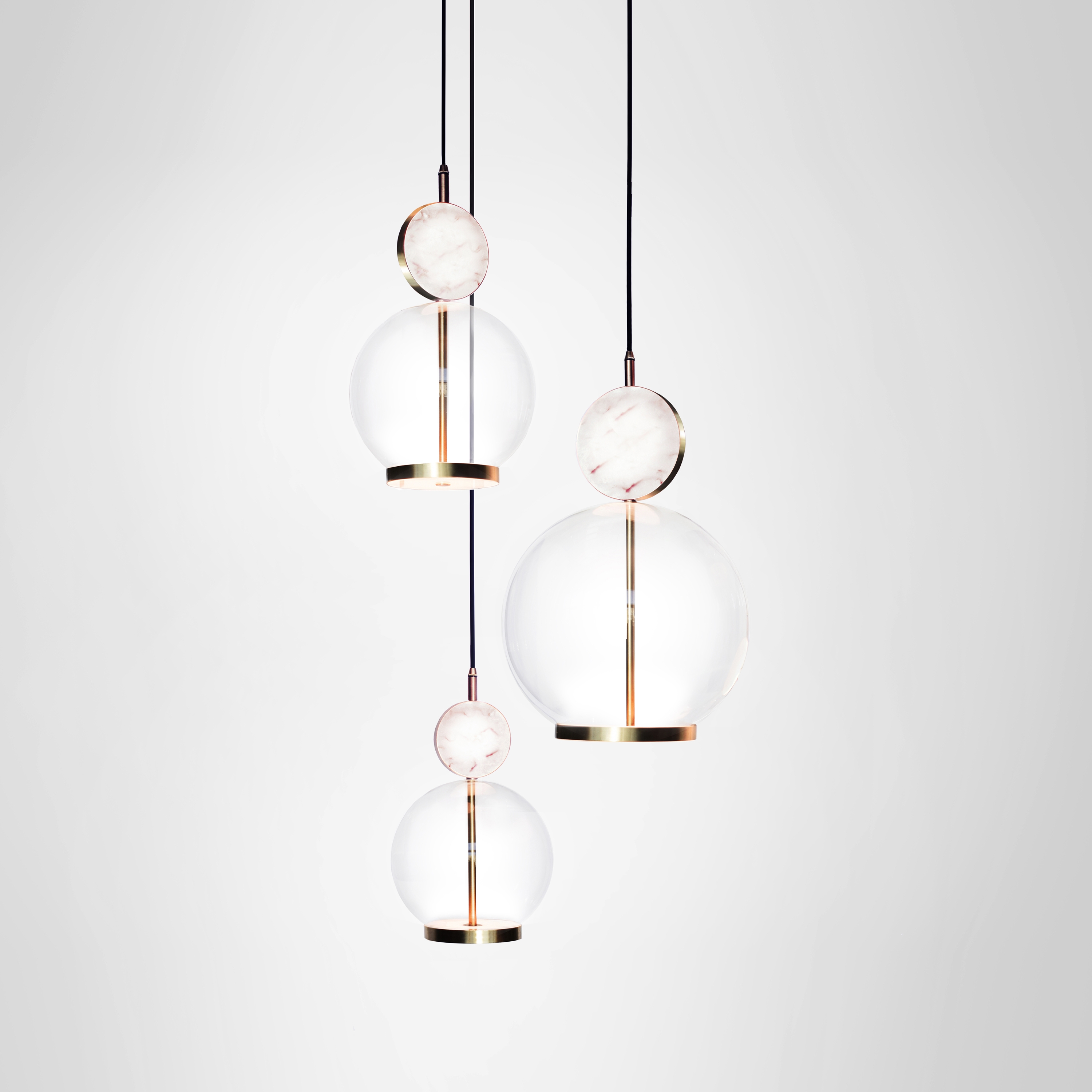 Mostrar el producto Rosa Cluster - 3 Piece del fabricante Marc Wood Studio