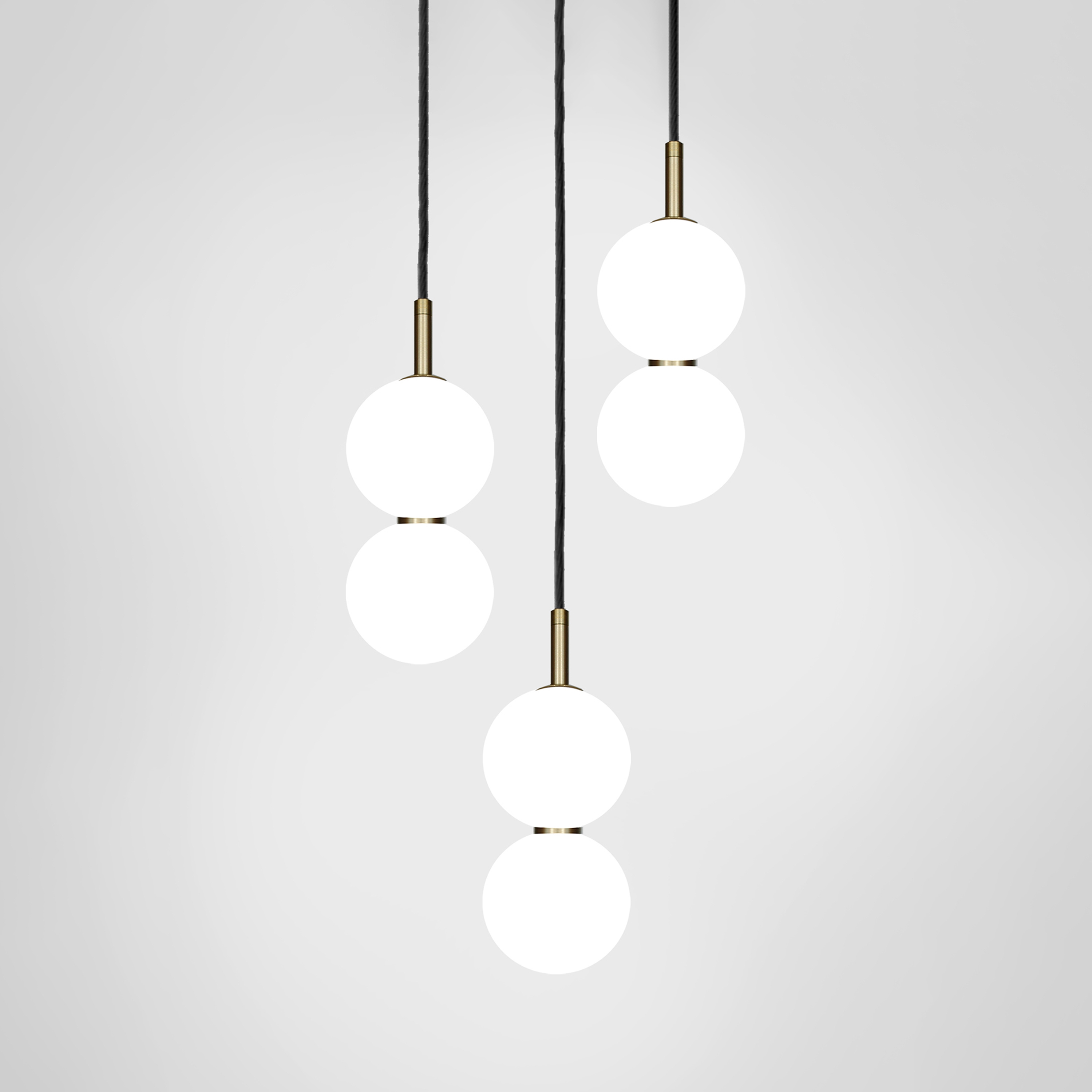 Mostrar el producto Echo 3 Piece Cluster - Lamp del fabricante Marc Wood Studio