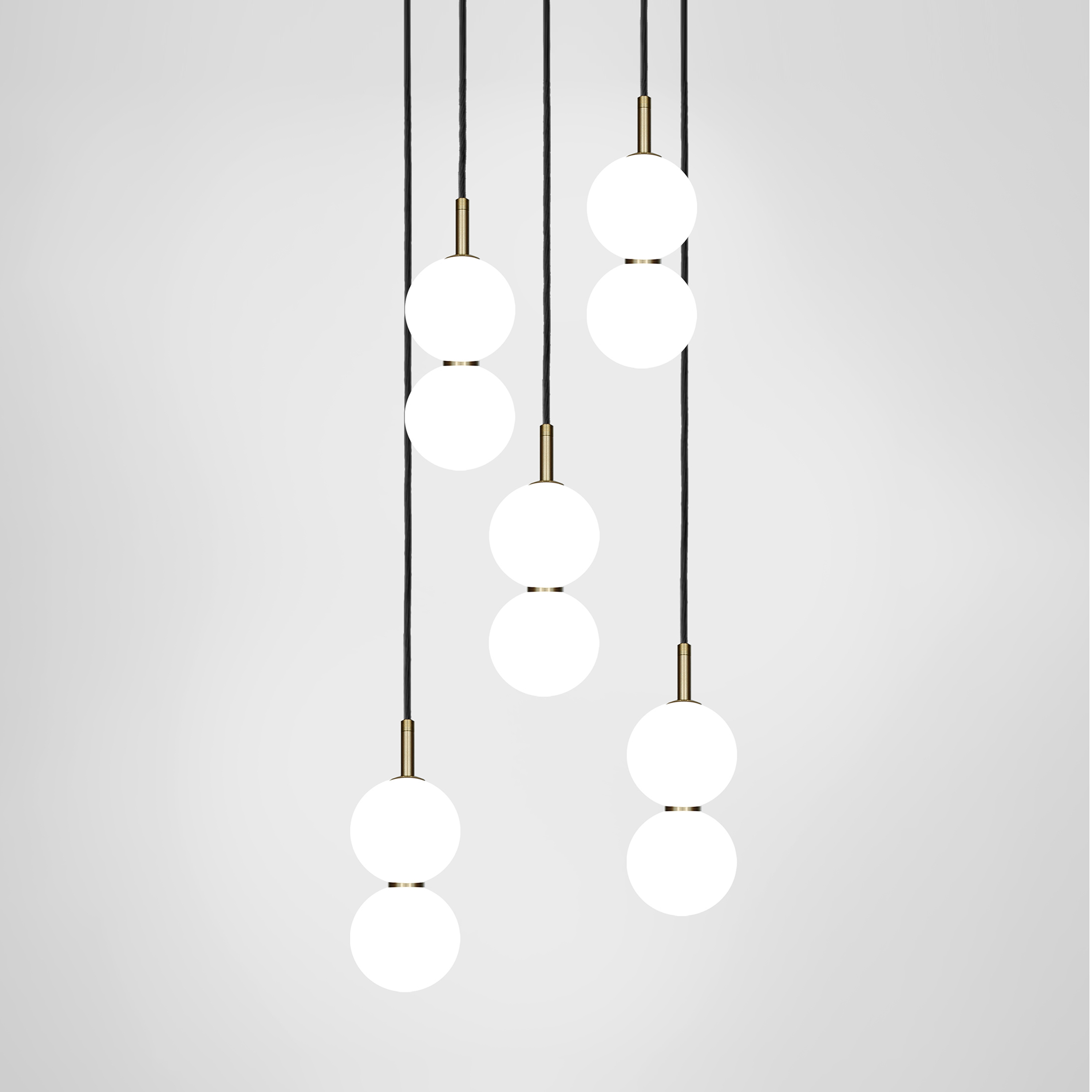 Mostrar el producto Echo 5 Piece Cluster - Lamp del fabricante Marc Wood Studio