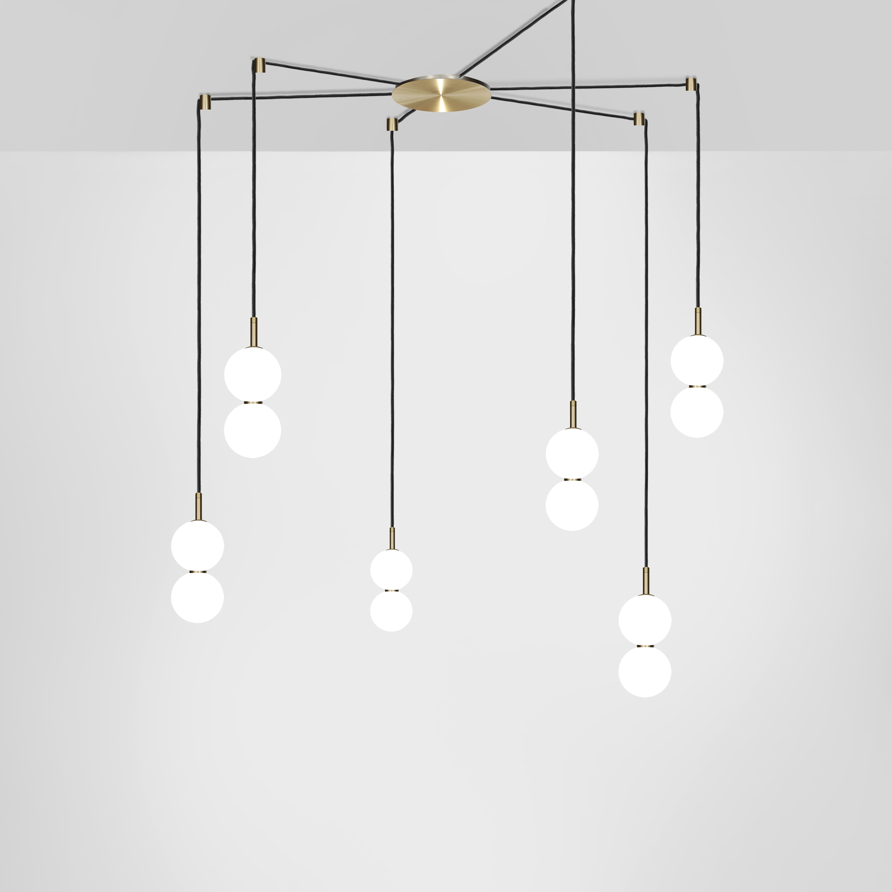 Mostrar el producto Echo 6 Piece Cluster (Wide) - Lamp del fabricante Marc Wood Studio