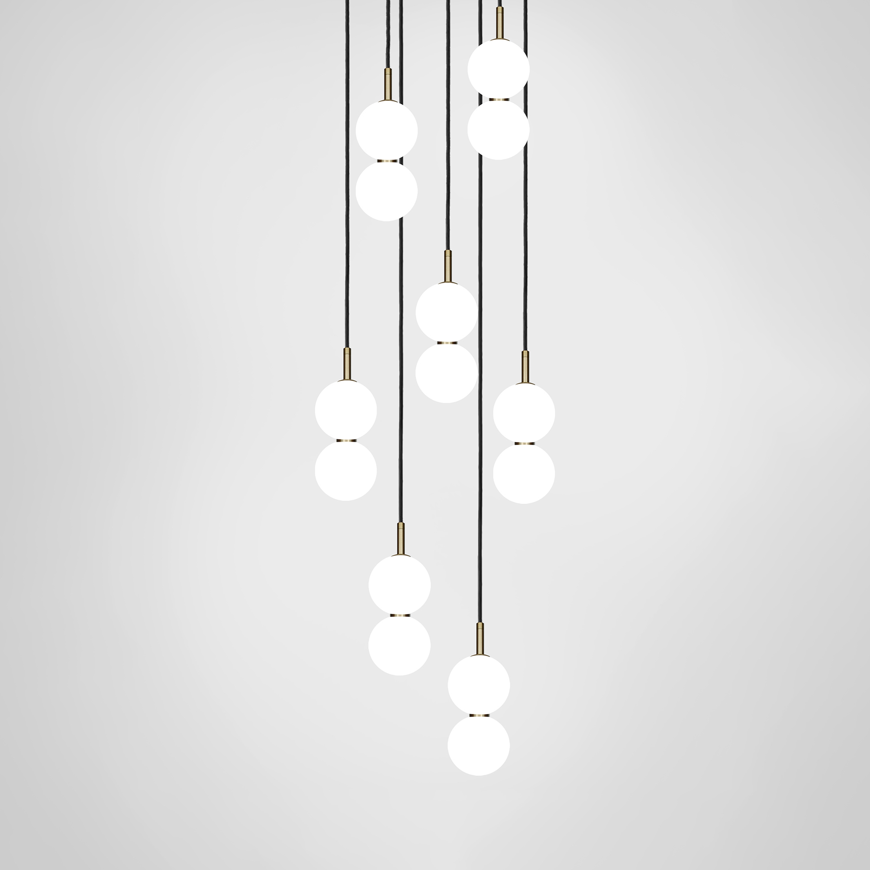 Mostrar el producto Echo 7 Piece Cluster - Lamp del fabricante Marc Wood Studio