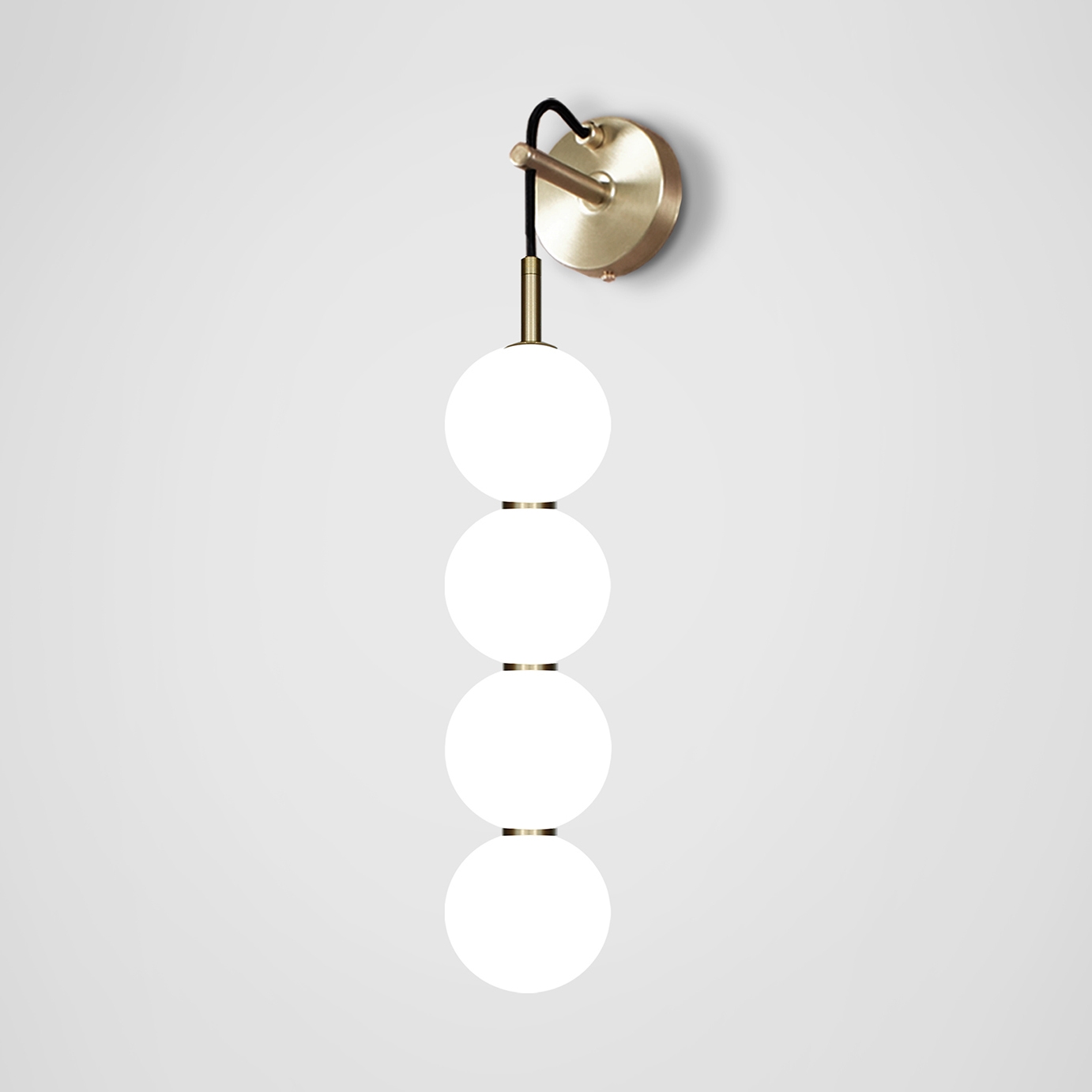Display product Echo Wall Light - 4 Ball from manufacturer Marc Wood Studio