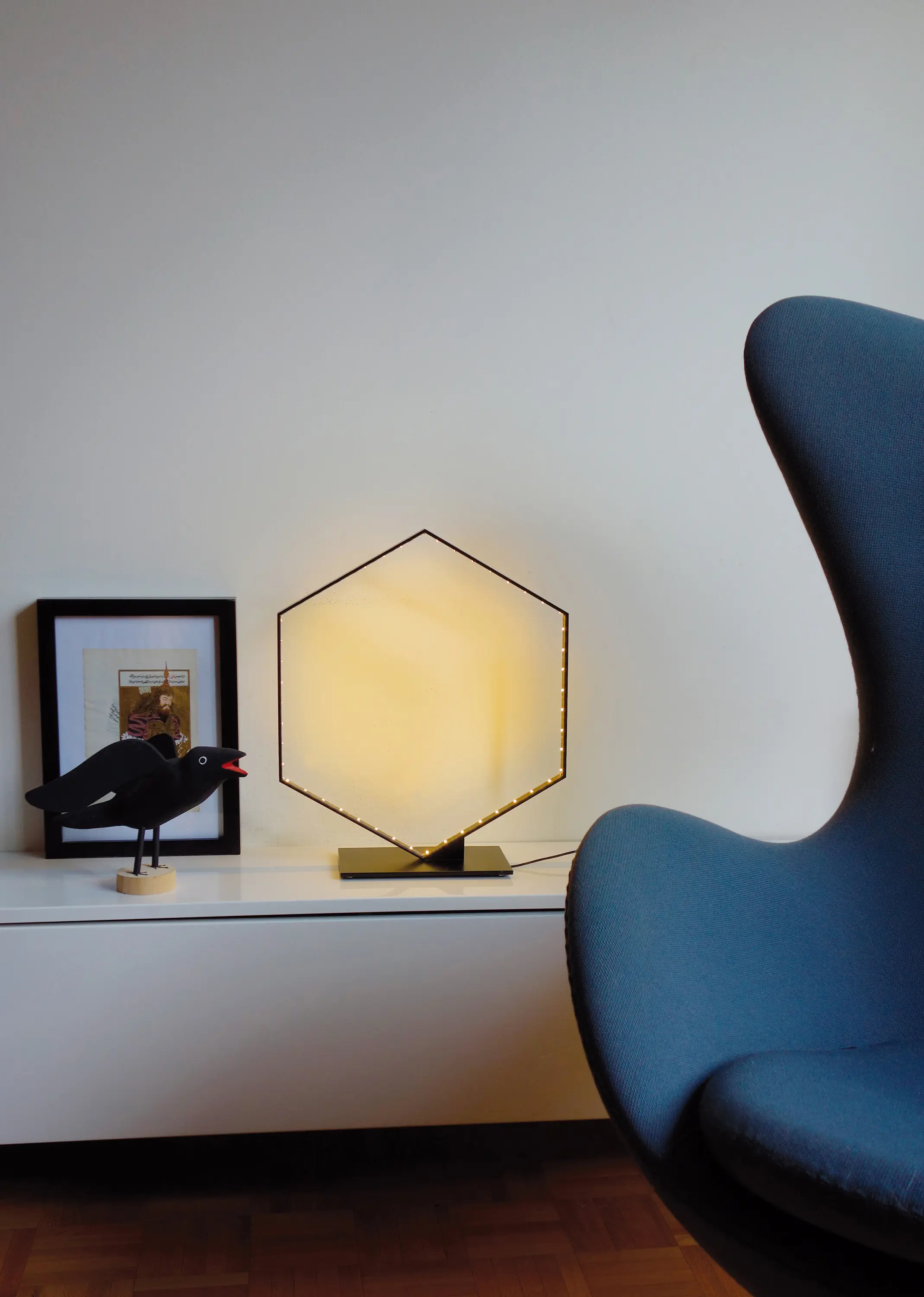 Le deun - HEXA WALL Black