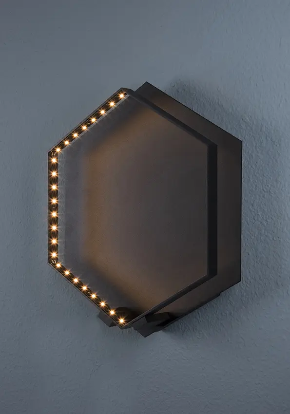 Le deun - HEXA WALL Black