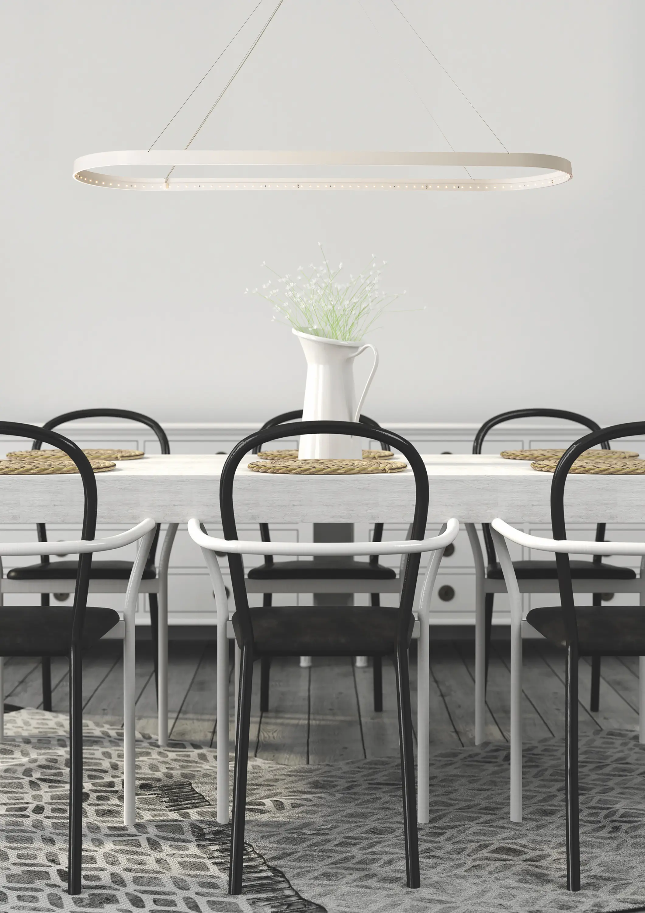 Le deun - OVAL 100 White