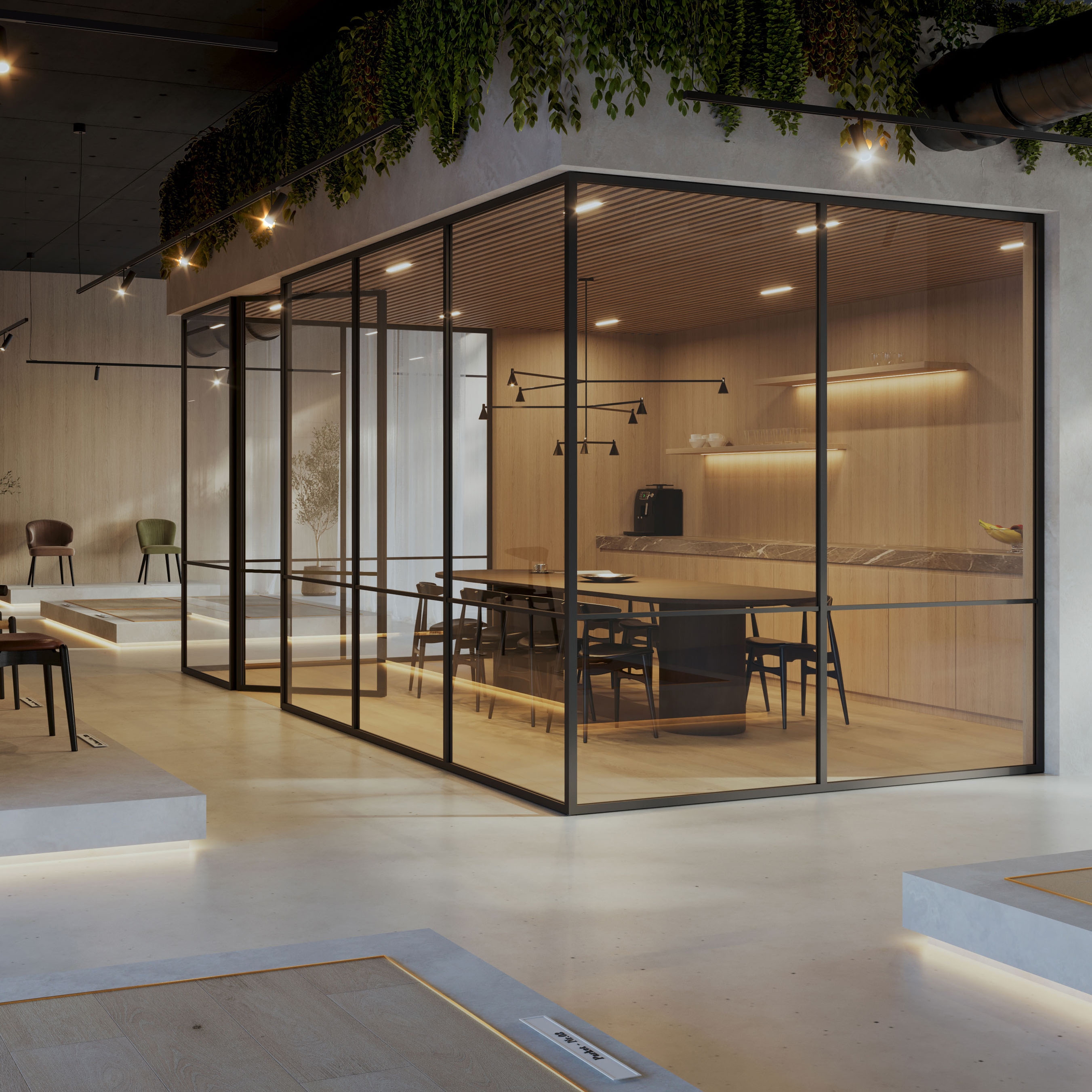 Mostra il prodotto Divina - room divider angle setup del produttore ARLU