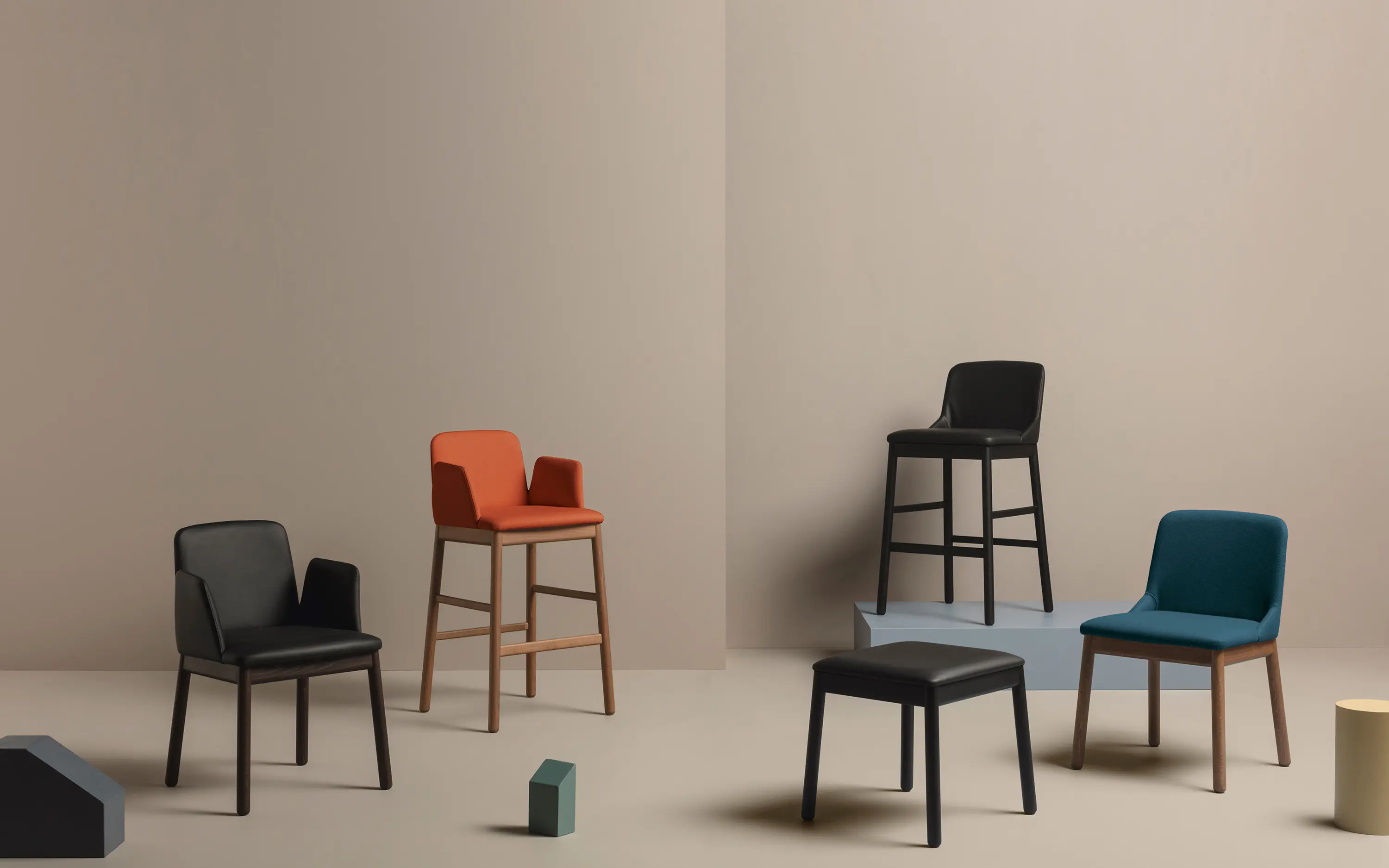 Cantarutti - FRIDA Sedia Girevole A.03.0