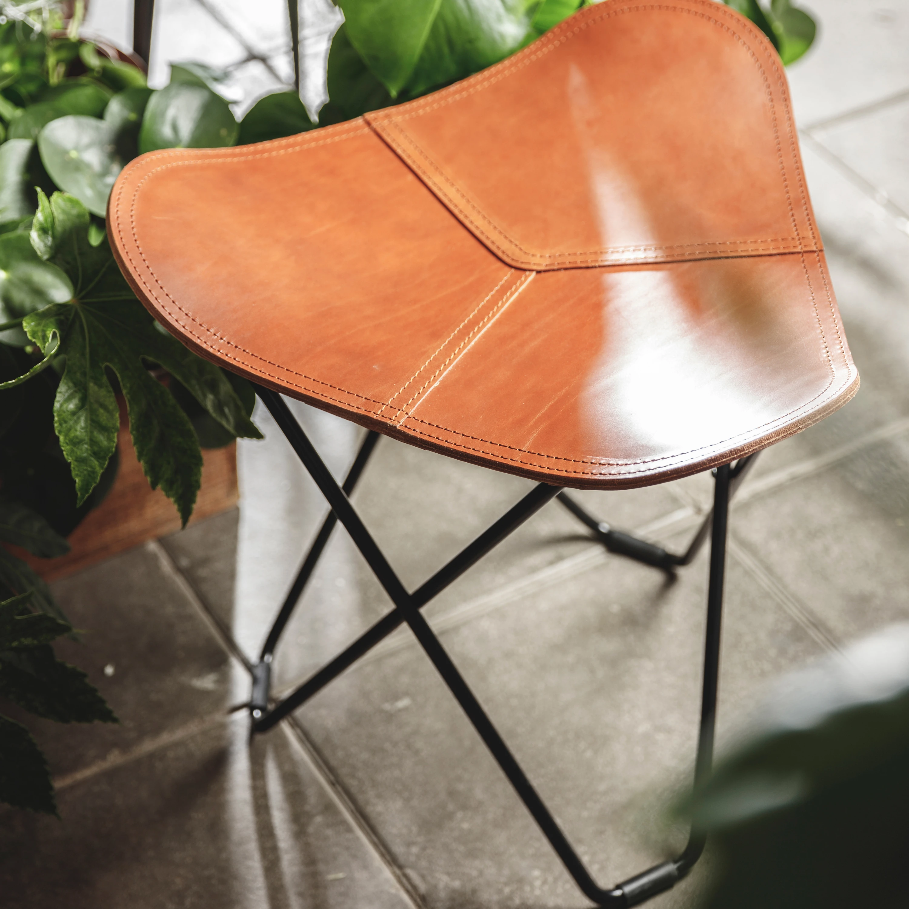 Leather Stools