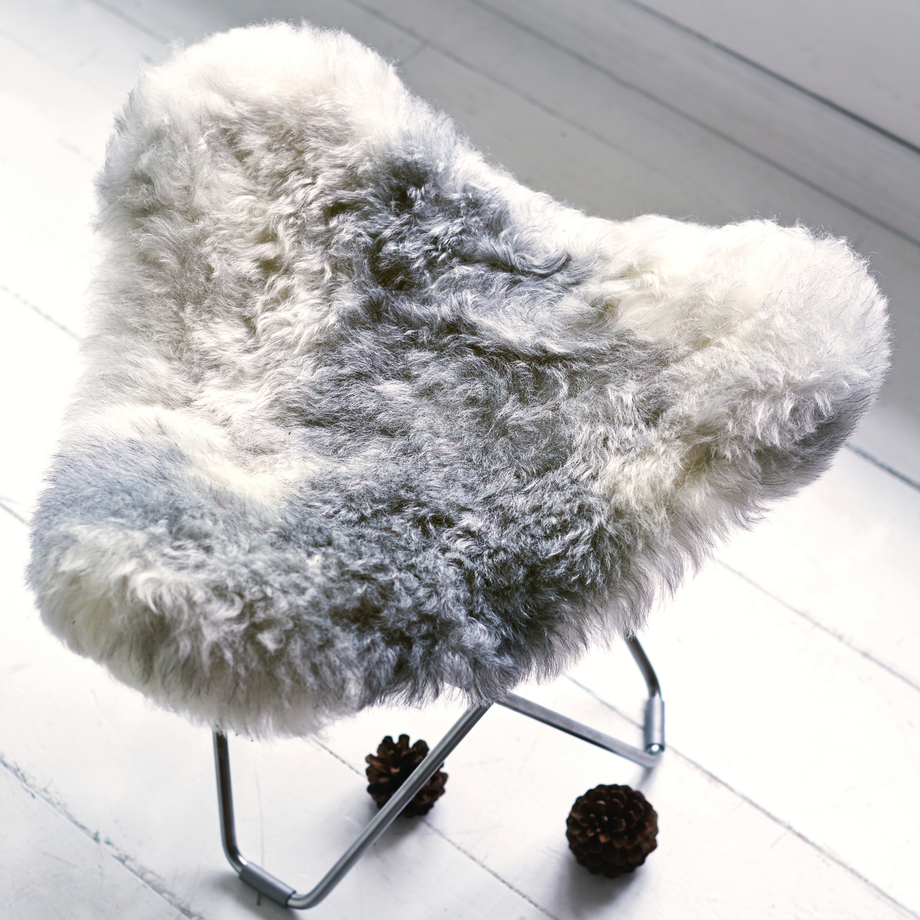 Sheepskin Stools