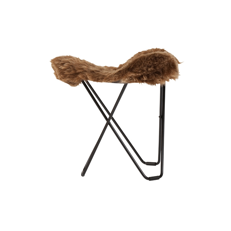 Iceland Flying Goose Shorn Brown Black Frame