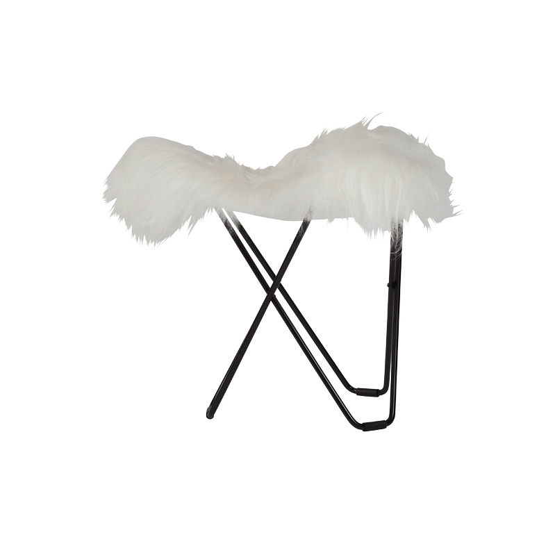Iceland Flying Goose Shorn White Black Frame