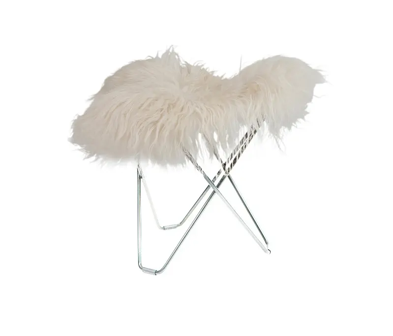 Cuero Design - Iceland Flying Goose Wild White Chrome Frame