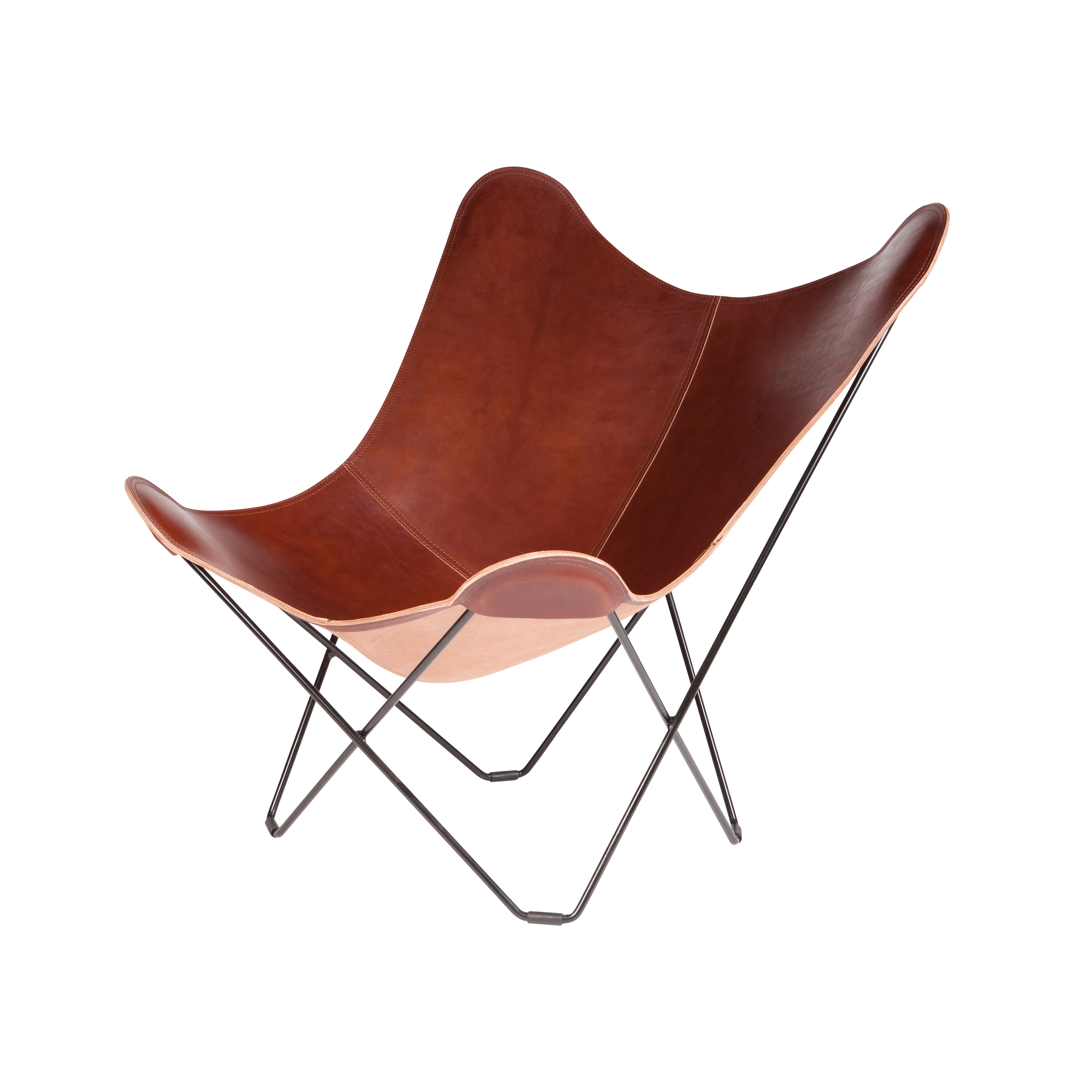 Pampa Mariposa Butterfly Chair Oak Black Frame