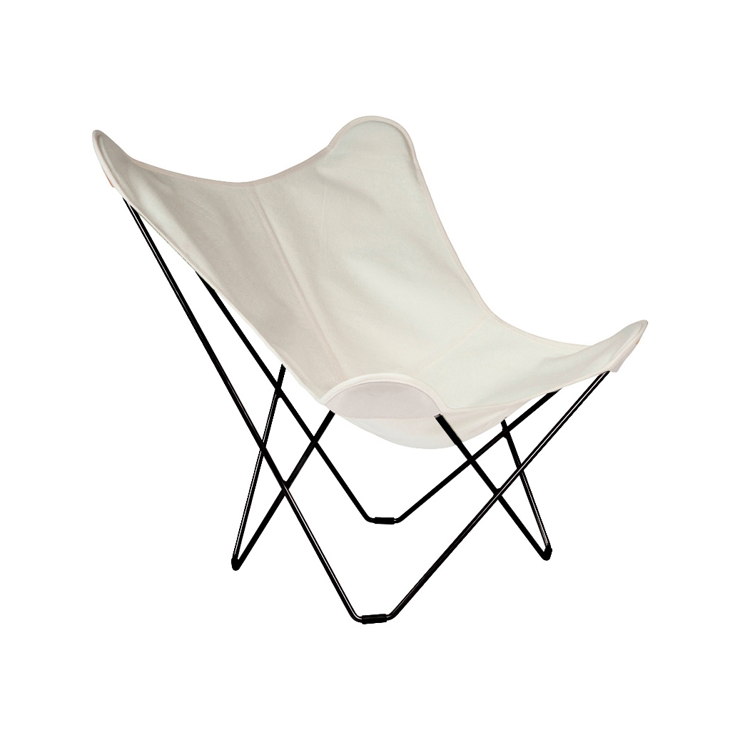 Mostrar el producto Sunshine Mariposa Butterfly Chair Oyster Black Frame del fabricante Cuero Design