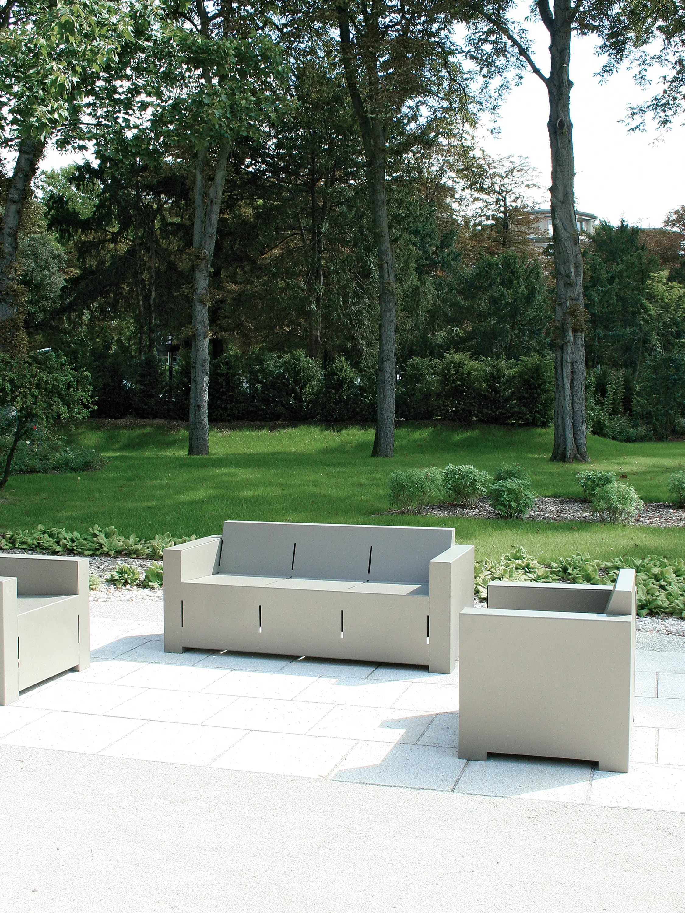 Univers et Cité - Mobilier urbain - Manoa Bench