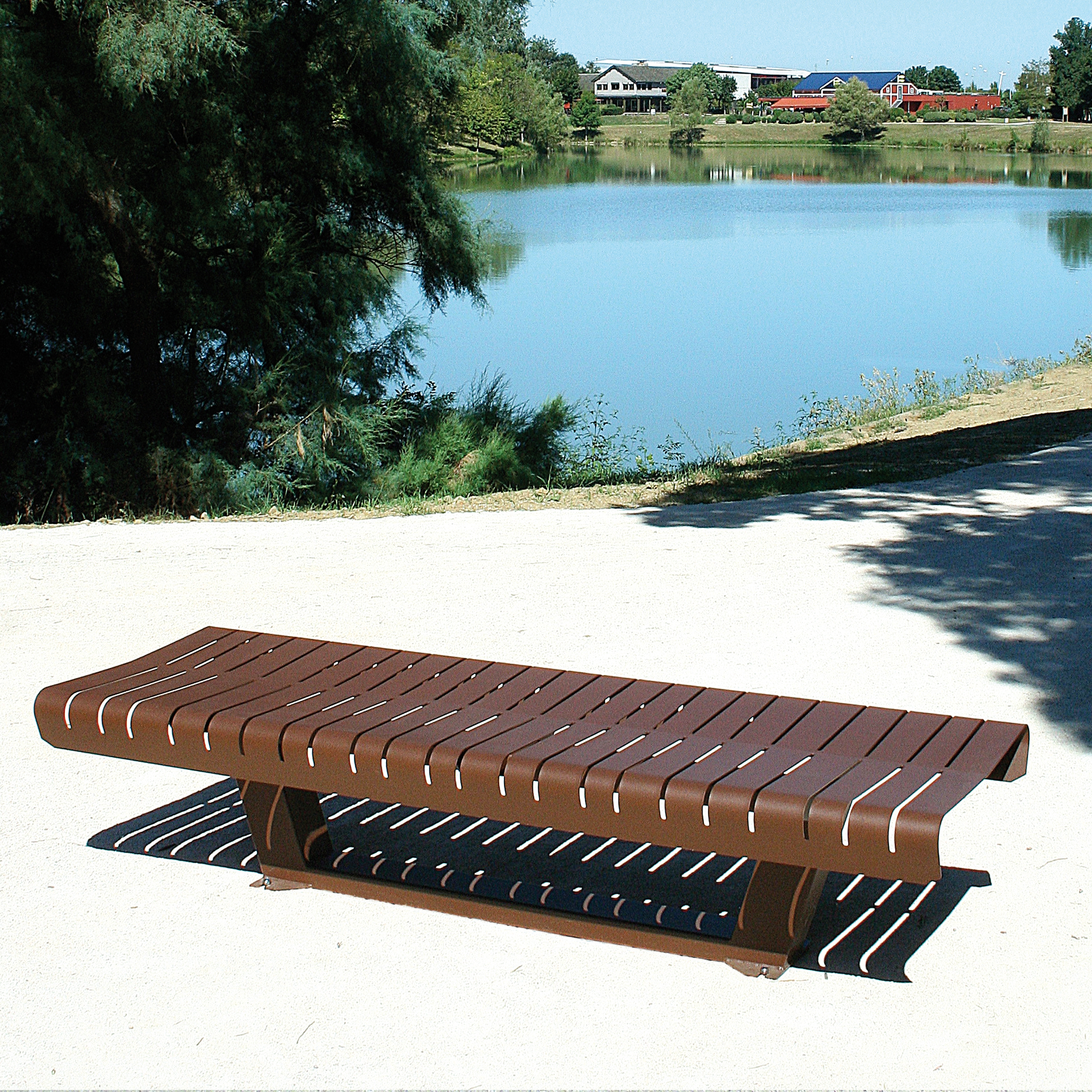 Display product Lia Bench seat from manufacturer Univers et Cité - Mobilier urbain
