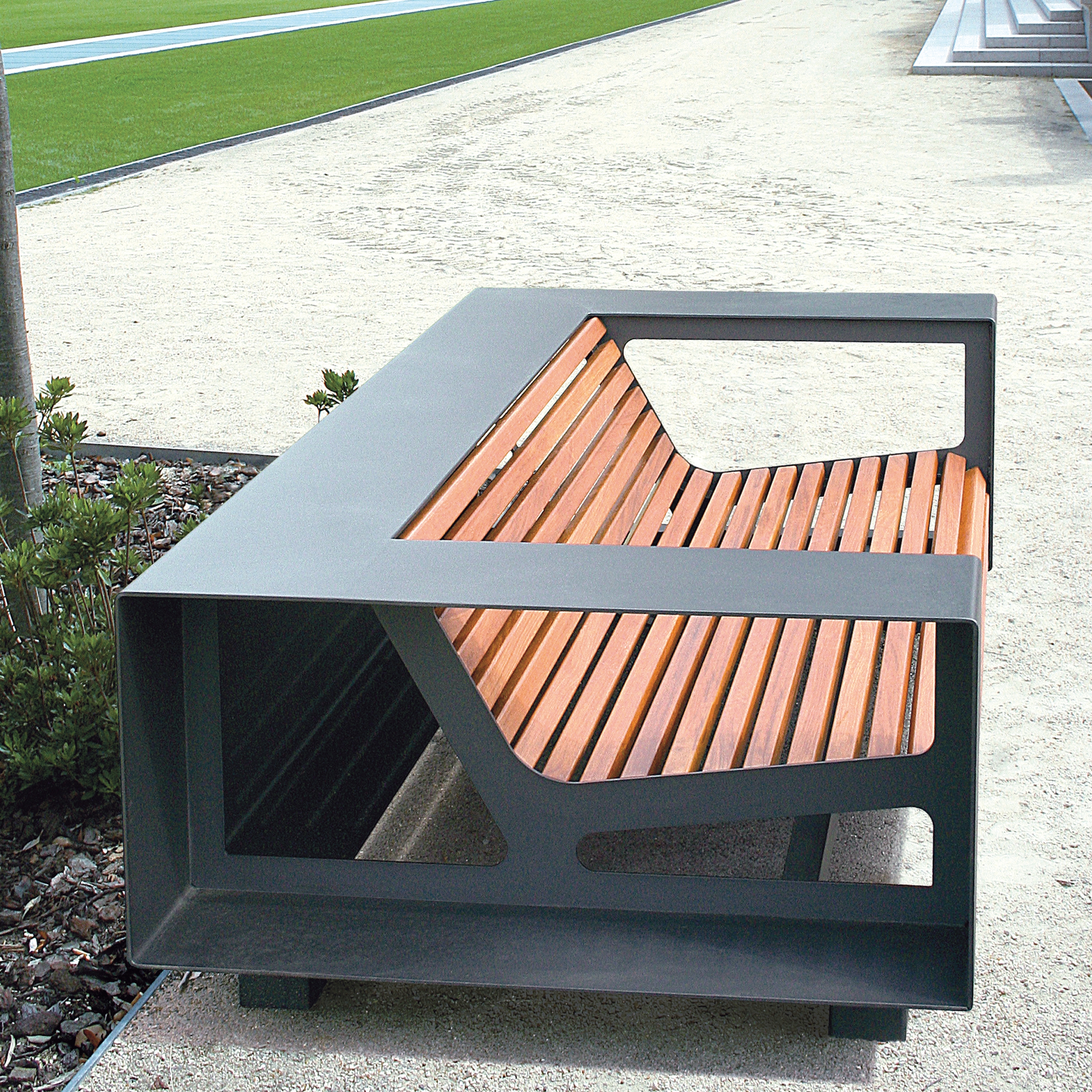 Afficher le produit Banc Néo du fabricant Univers et Cité - Mobilier urbain
