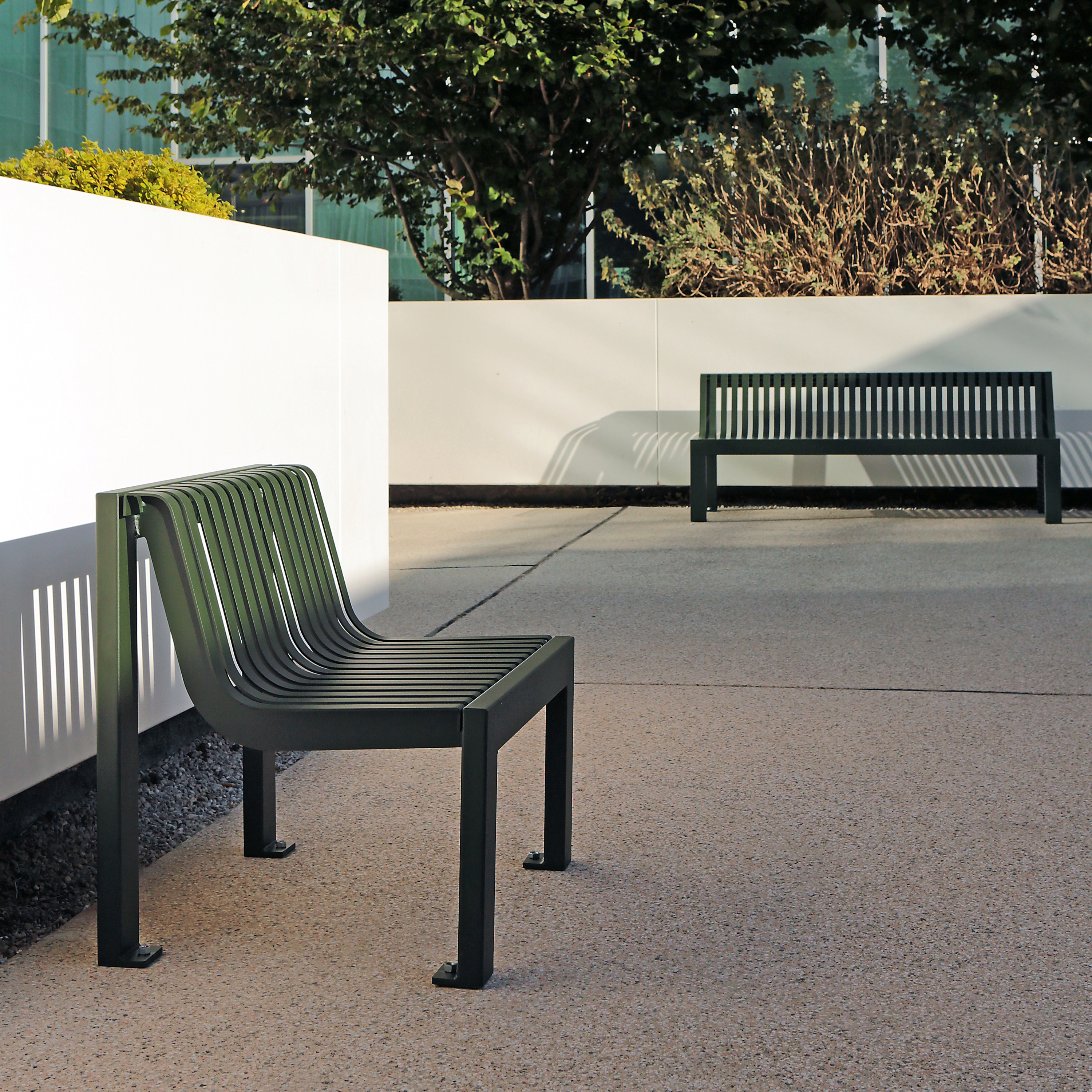 Mostra il prodotto Synergie Bench Seat del produttore Univers et Cité - Mobilier urbain