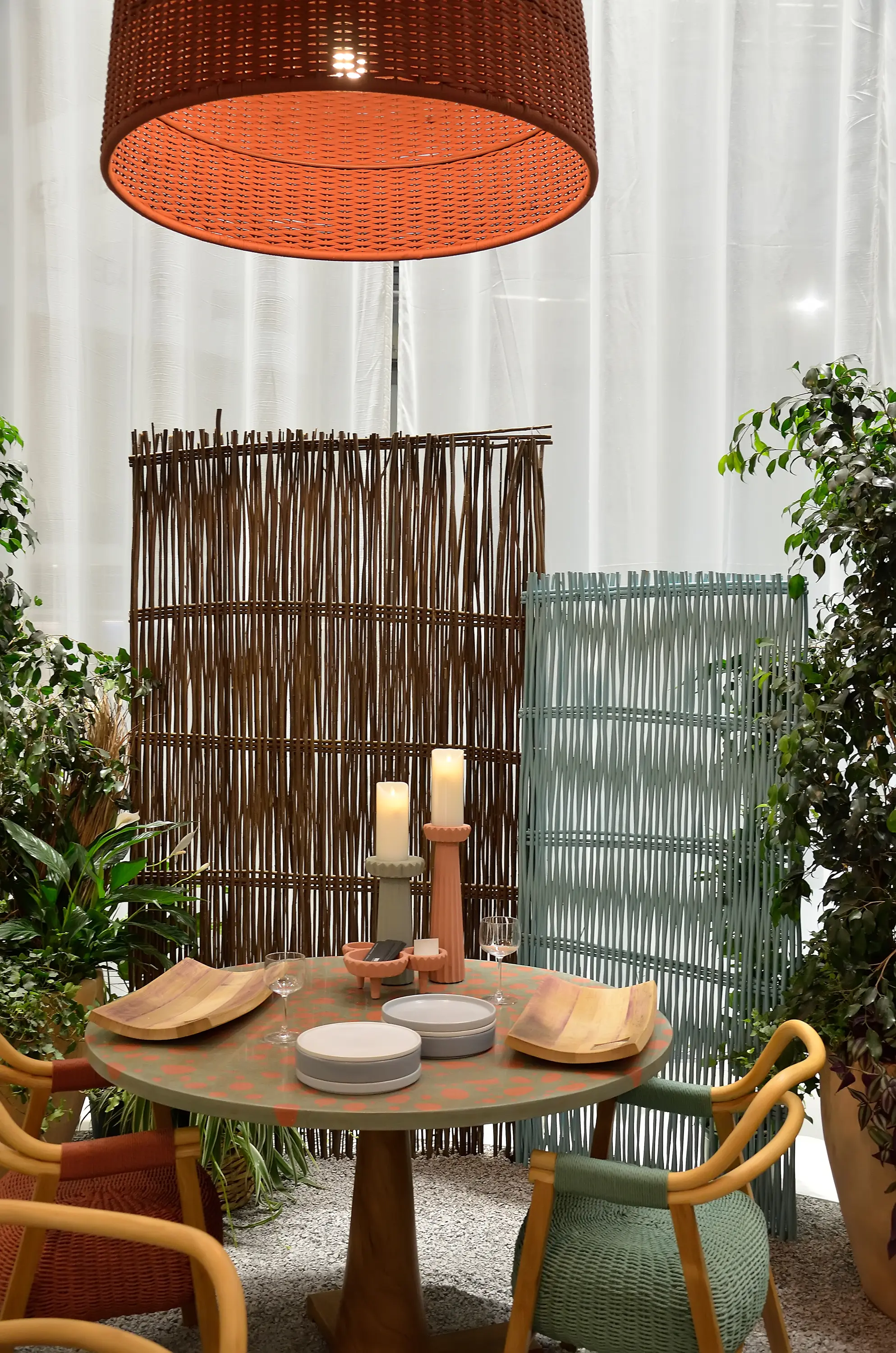 MARY& - Rain Umbrella - rattan