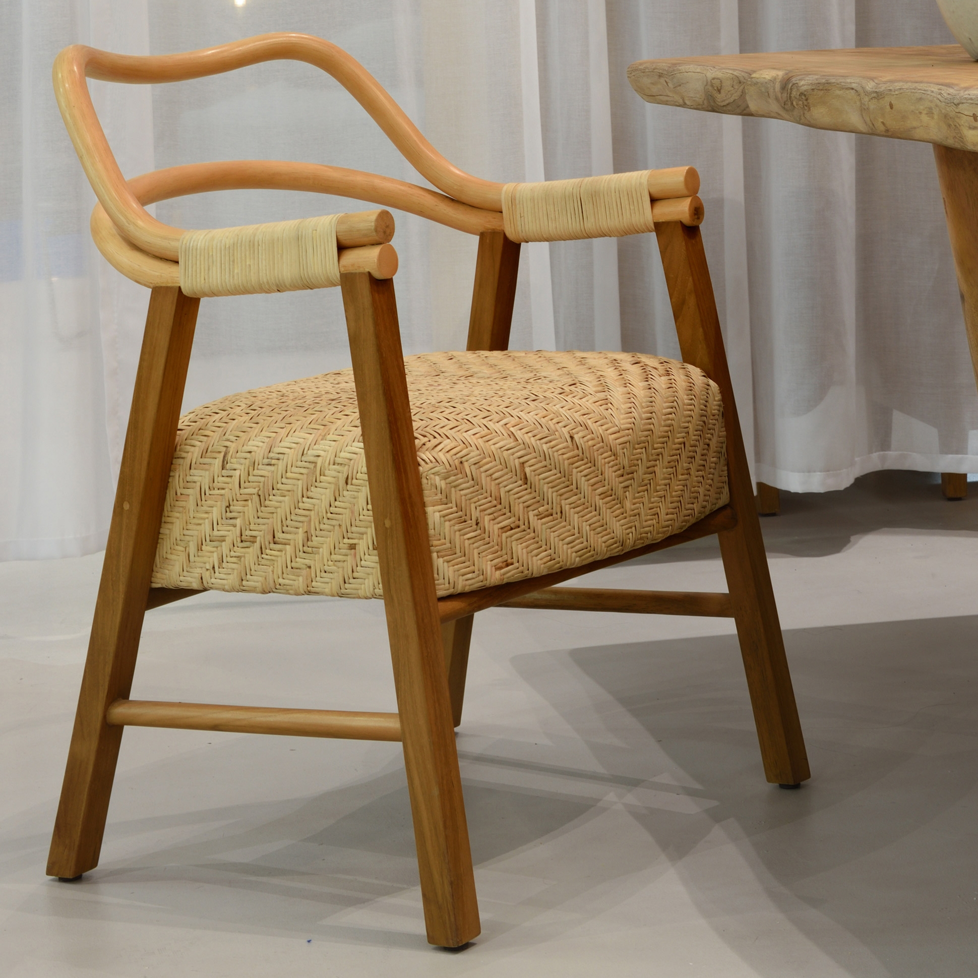 Display product Float Armchair - natural from manufacturer MARY&