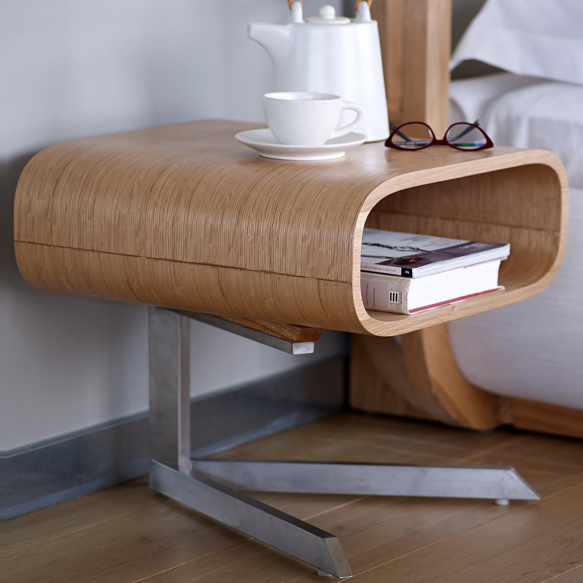 Display product Milano Night Table - teak from manufacturer MARY&
