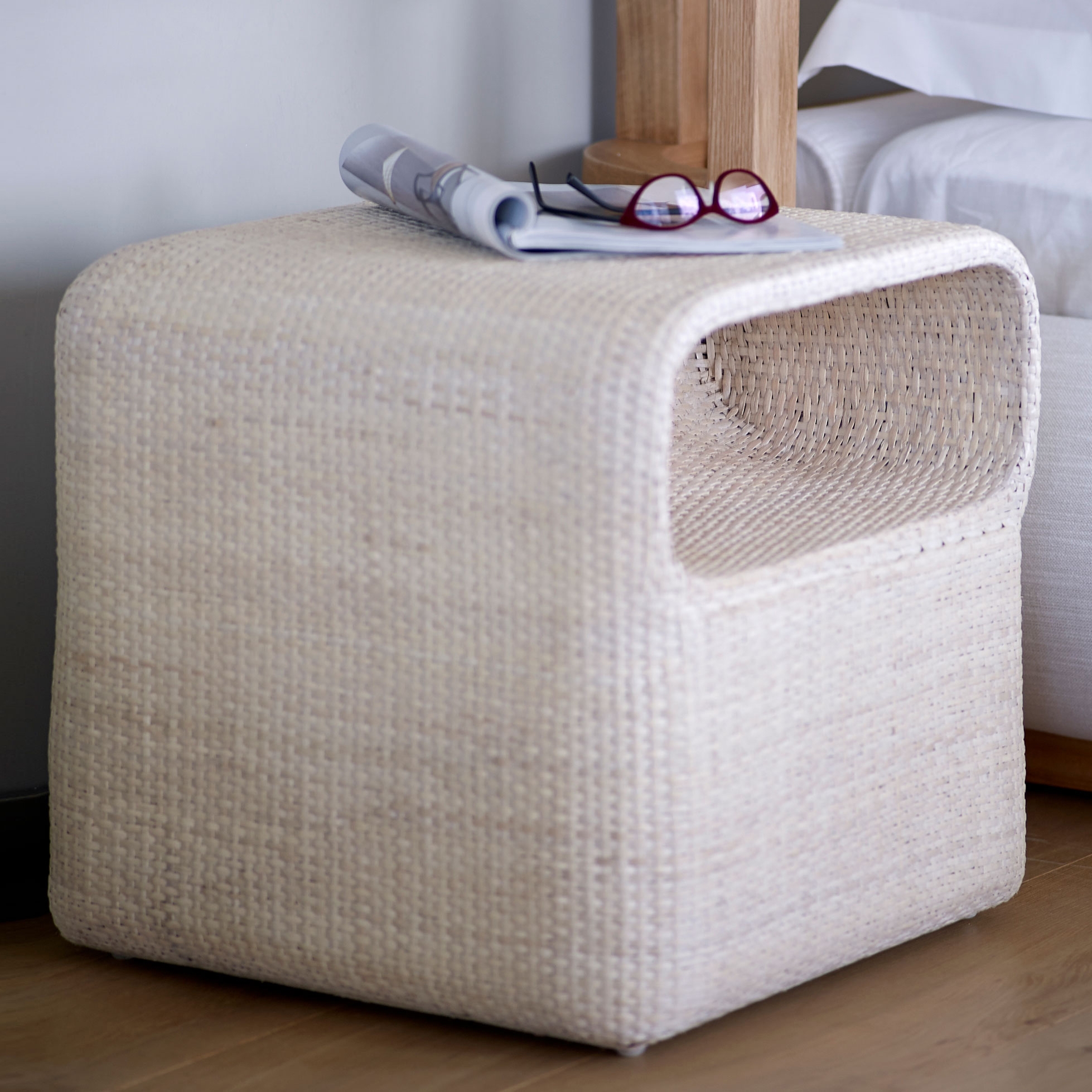Display product Milano Boat Night Table - natural from manufacturer MARY&
