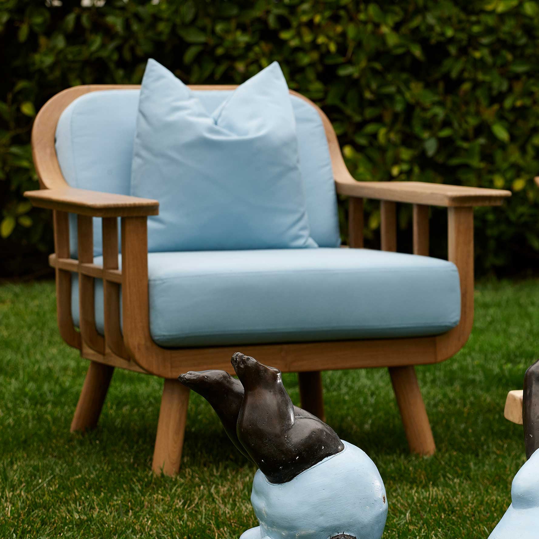 Display product Milano Nest Lounge Set - teak from manufacturer MARY&