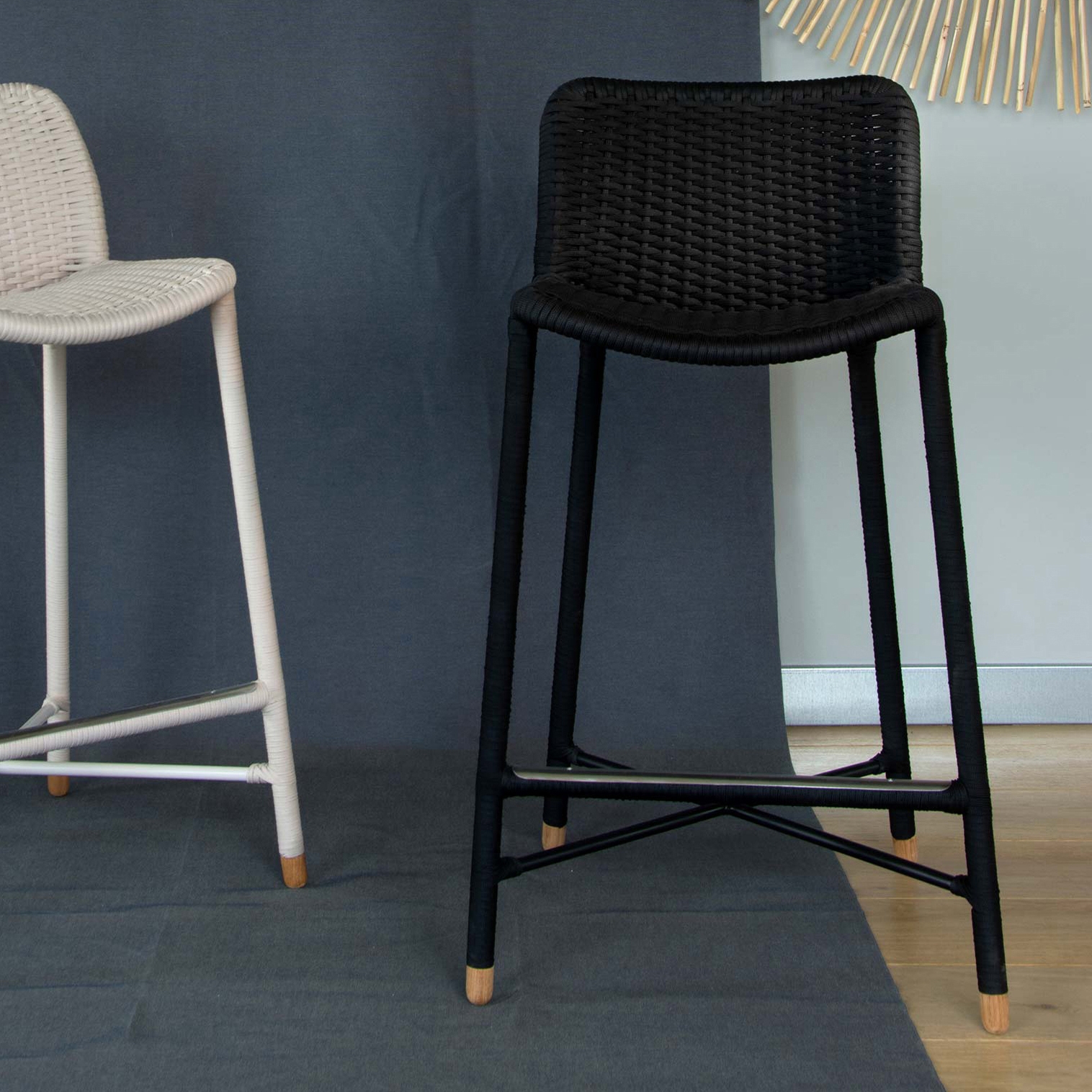 Rain Barstool - aluminium